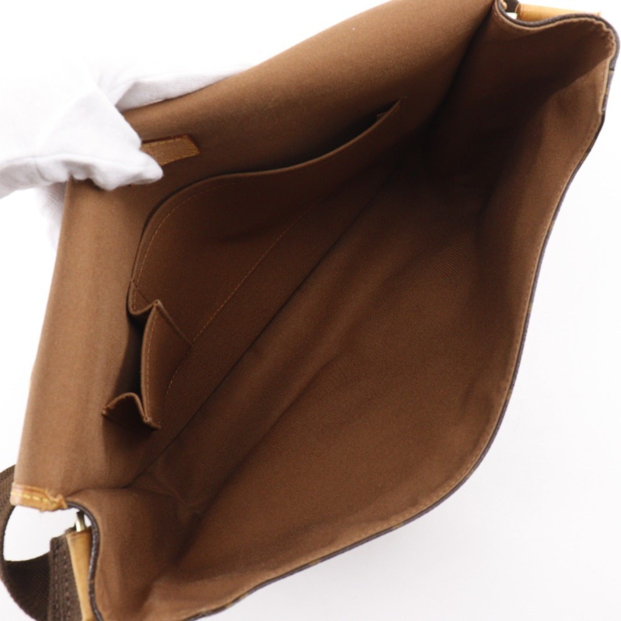 Louis Vuitton Louis Vuitton Messenger GM Bosphore Shoulder Bag M40105 Monogram Canvas 2006 Brown DU0046 A4 Magnetic Type Unisex Size ONE SIZE - 5 Thumbnail