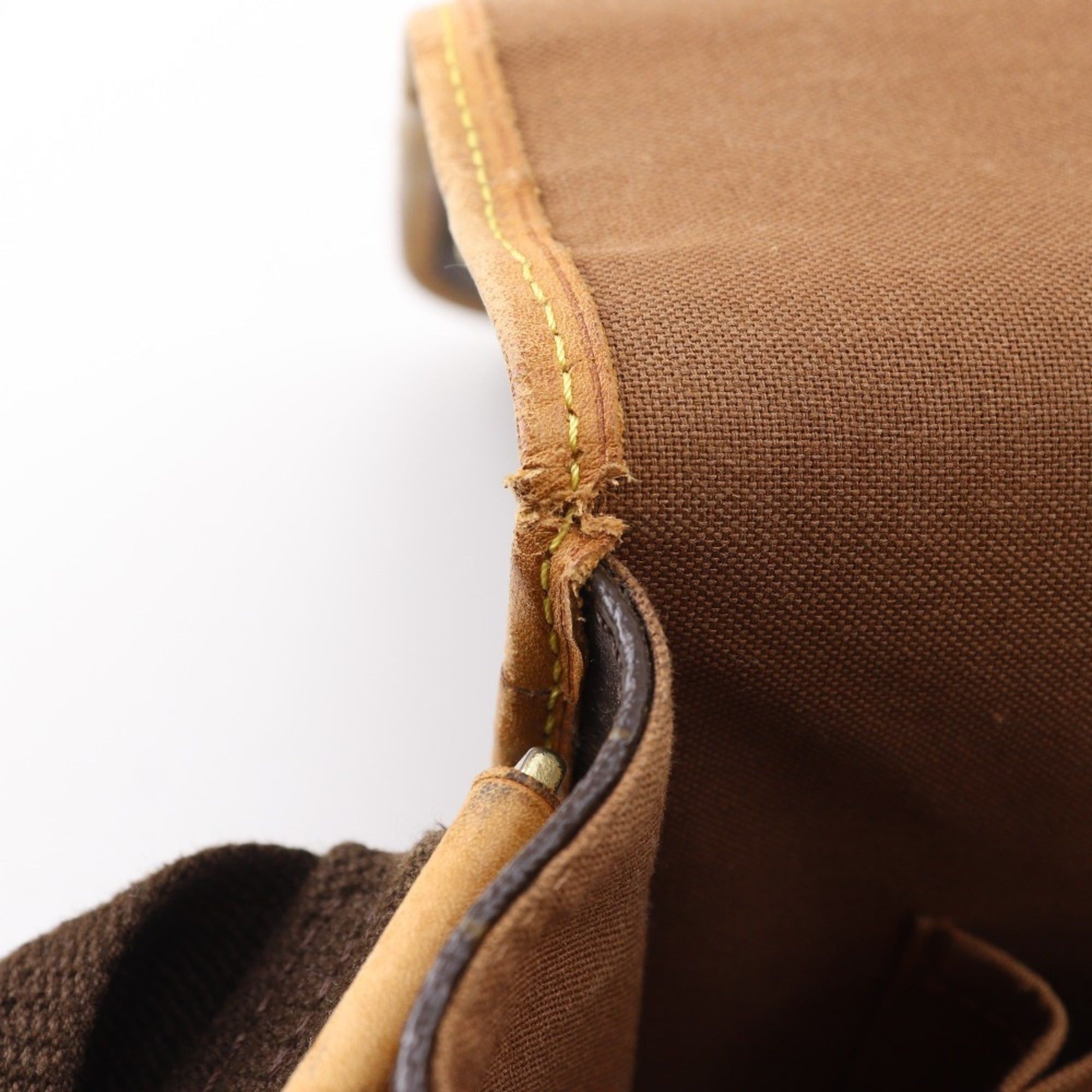 Louis Vuitton Louis Vuitton Messenger GM Bosphore Shoulder Bag M40105 Monogram Canvas 2006 Brown DU0046 A4 Magnetic Type Unisex Size ONE SIZE - 16 Thumbnail