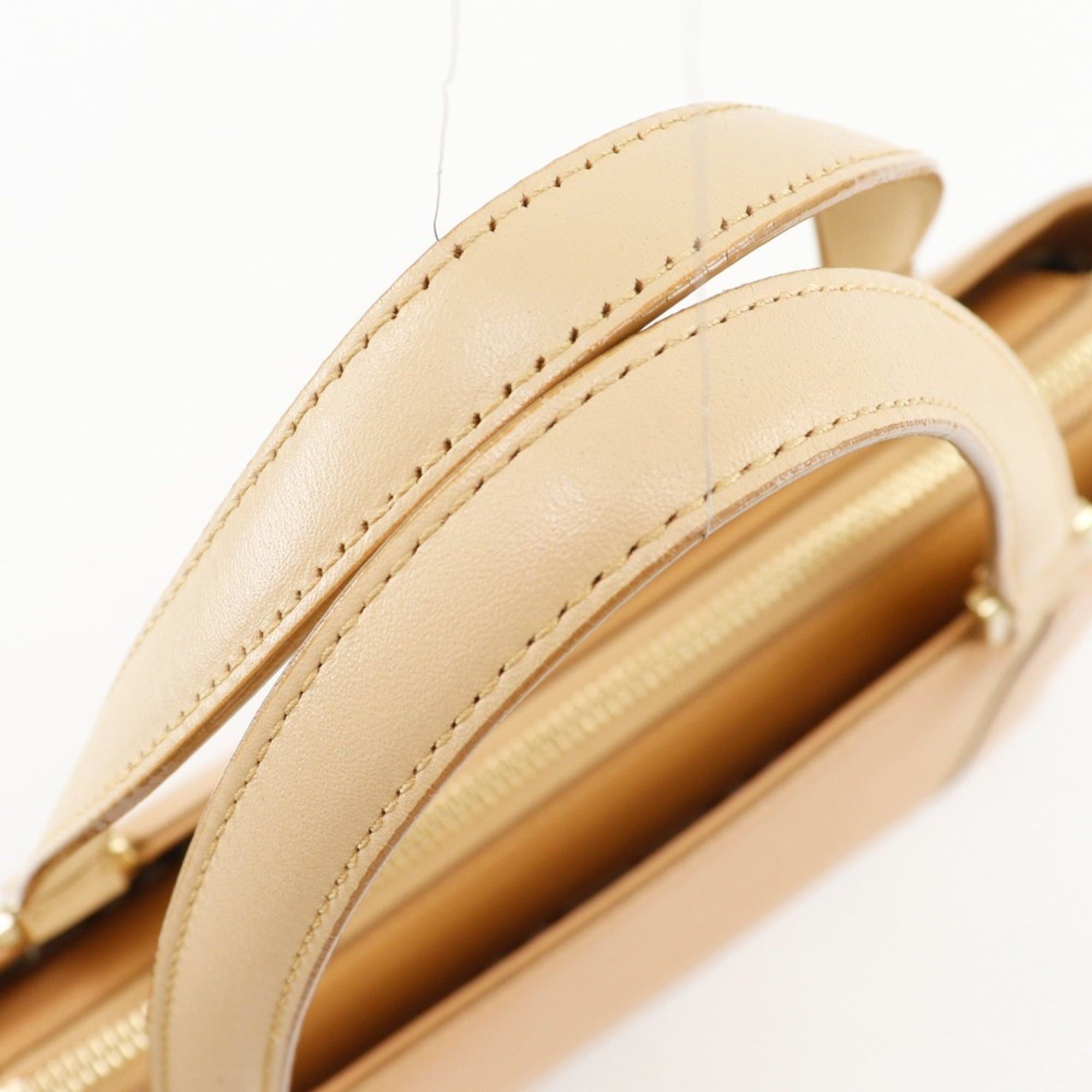 Burberry Burberry handbag calfskin beige A5 zipper ladies Size ONE SIZE - 5 Thumbnail
