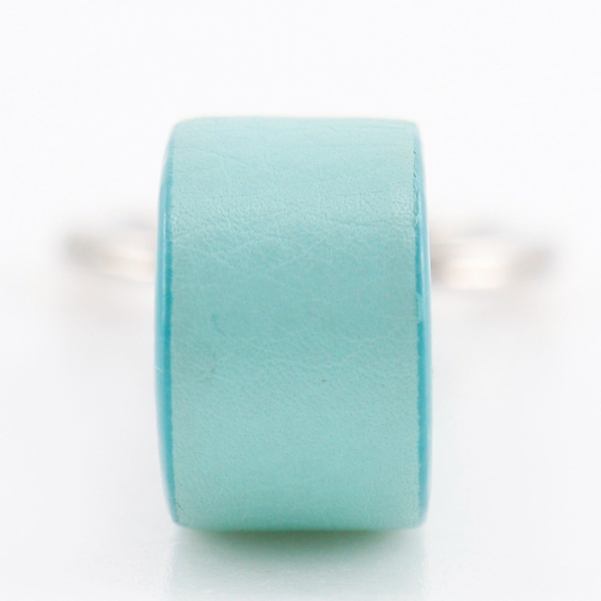 Tiffany & Co. Tiffany & Co. Key Ring Keychain Metal x Leather Blue Unisex Size ONE SIZE - 4 Thumbnail