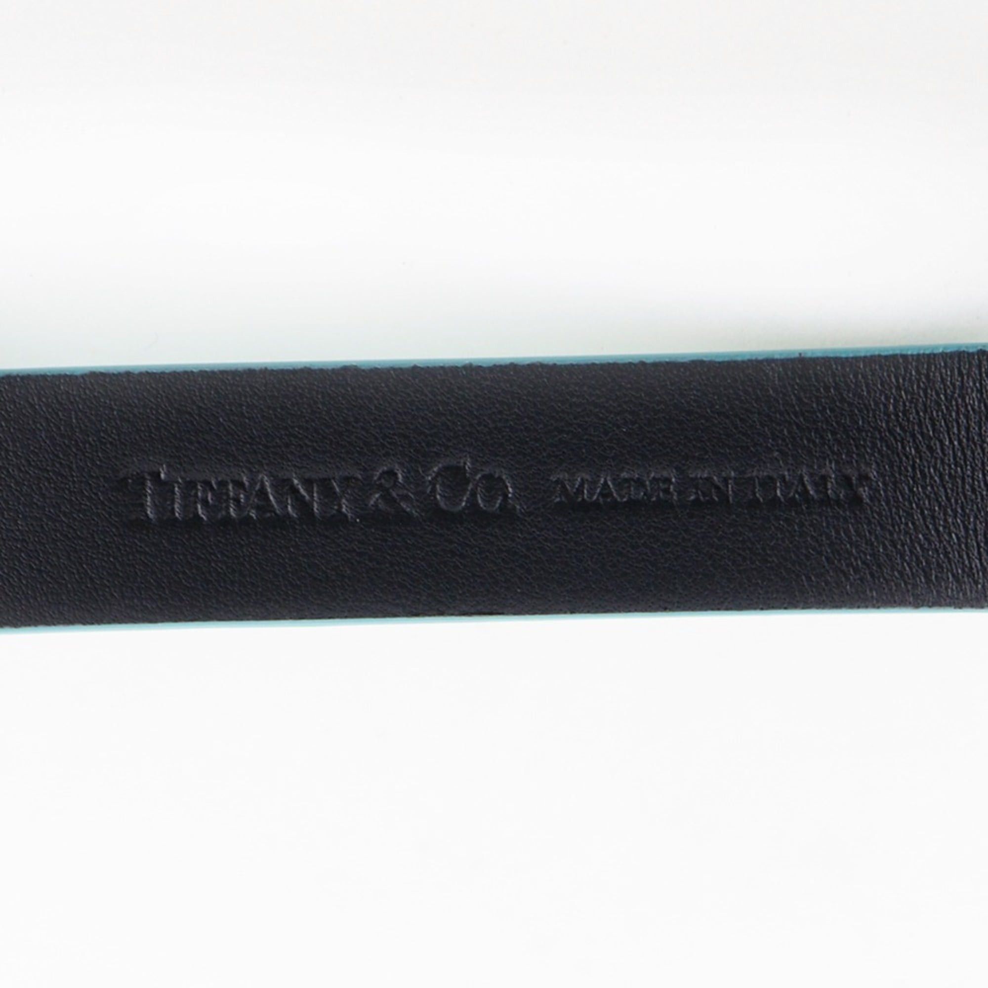 Tiffany & Co. Tiffany & Co. Key Ring Keychain Metal x Leather Blue Unisex Size ONE SIZE - 10 Thumbnail