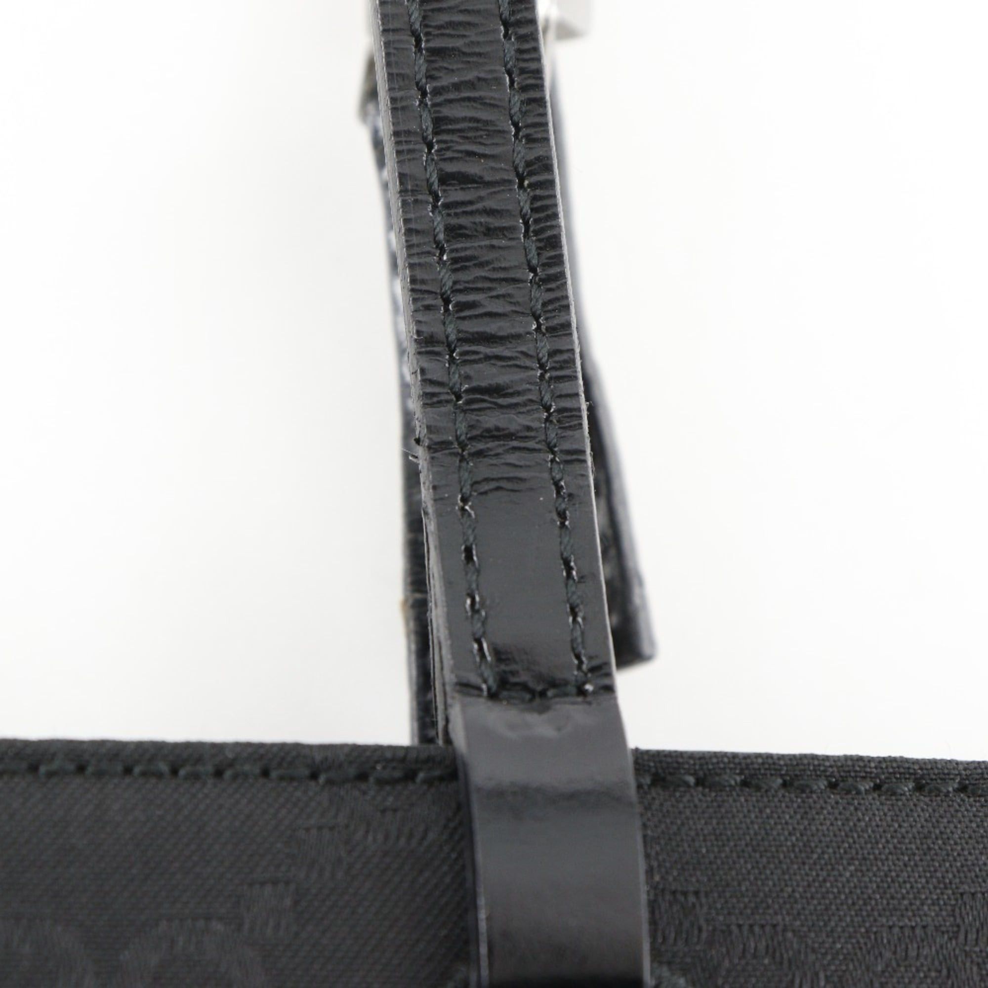 Gucci Gucci Tote Bag GG Canvas Black A5 Open Women's Size ONE SIZE - 13 Thumbnail