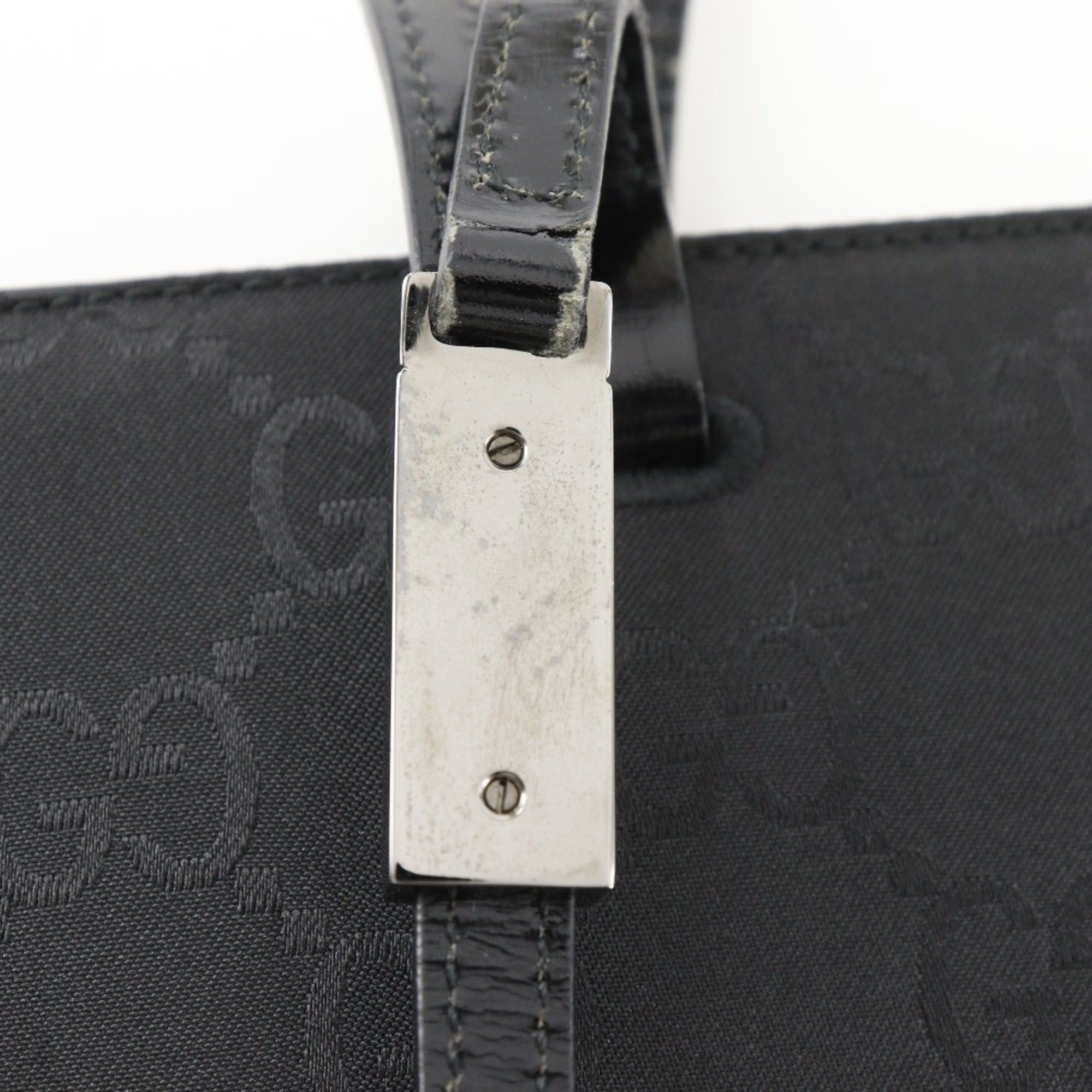 Gucci Gucci Tote Bag GG Canvas Black A5 Open Women's Size ONE SIZE - 15 Thumbnail