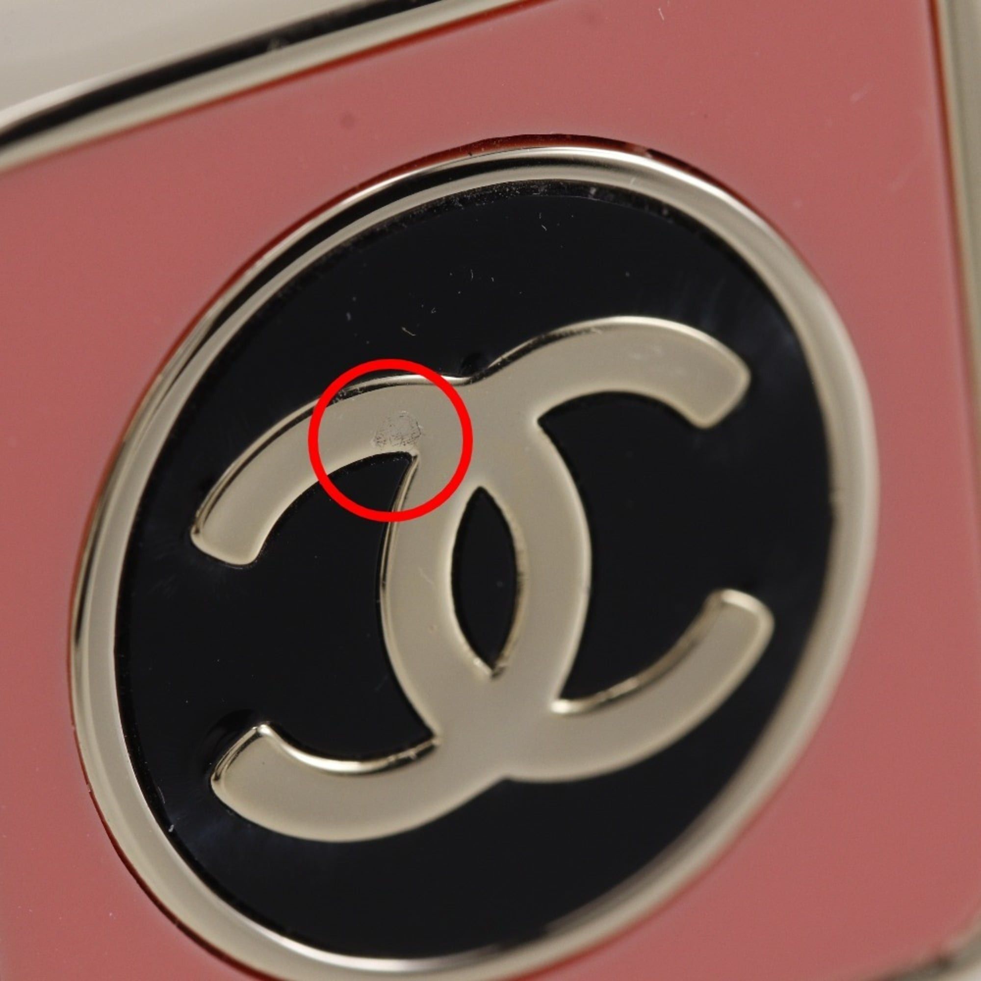 Chanel CHANEL COCO Mark Women's Ring, Size 14.5, 2023, Silver, B23C, Approx. 36g Size ONE SIZE - 4 Thumbnail