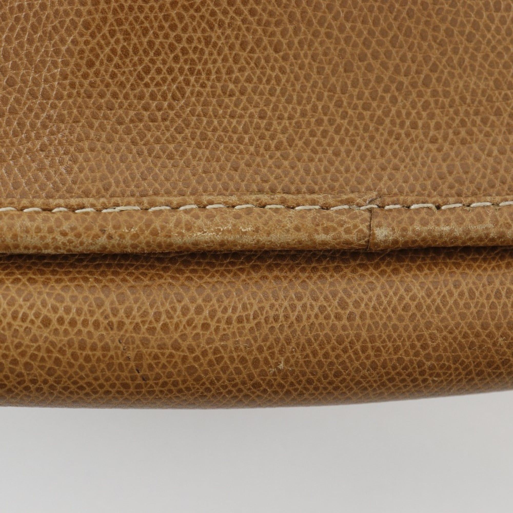 Loewe LOEWE Anagram Shoulder Bag Calf Brown Flap Women's Size ONE SIZE - 11 Thumbnail