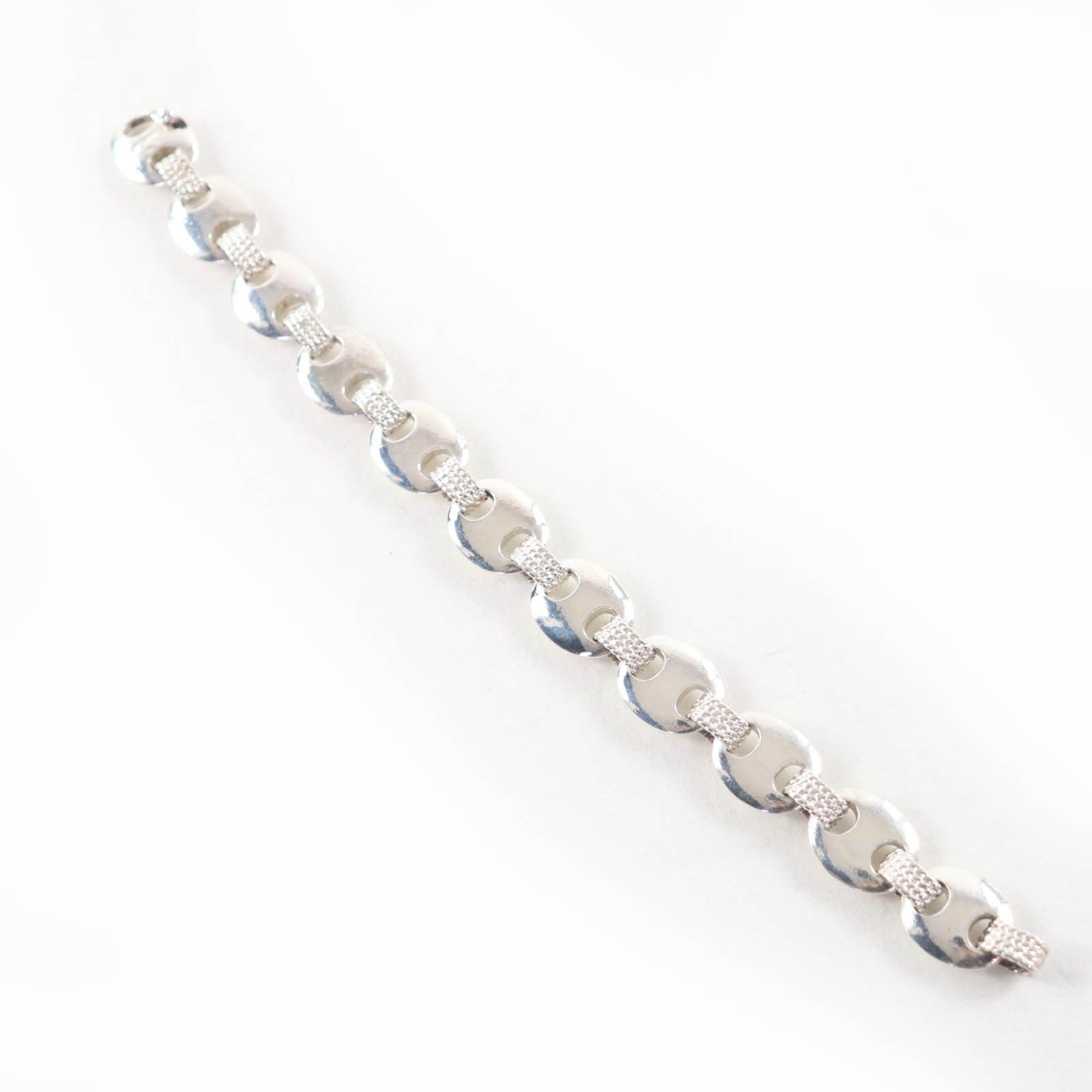 Hermes Hermes Hermès Shrouis Bangle Silver Bracelet Metal Bracelet DUTY FREE for USA Size ONE SIZE - 3 Thumbnail