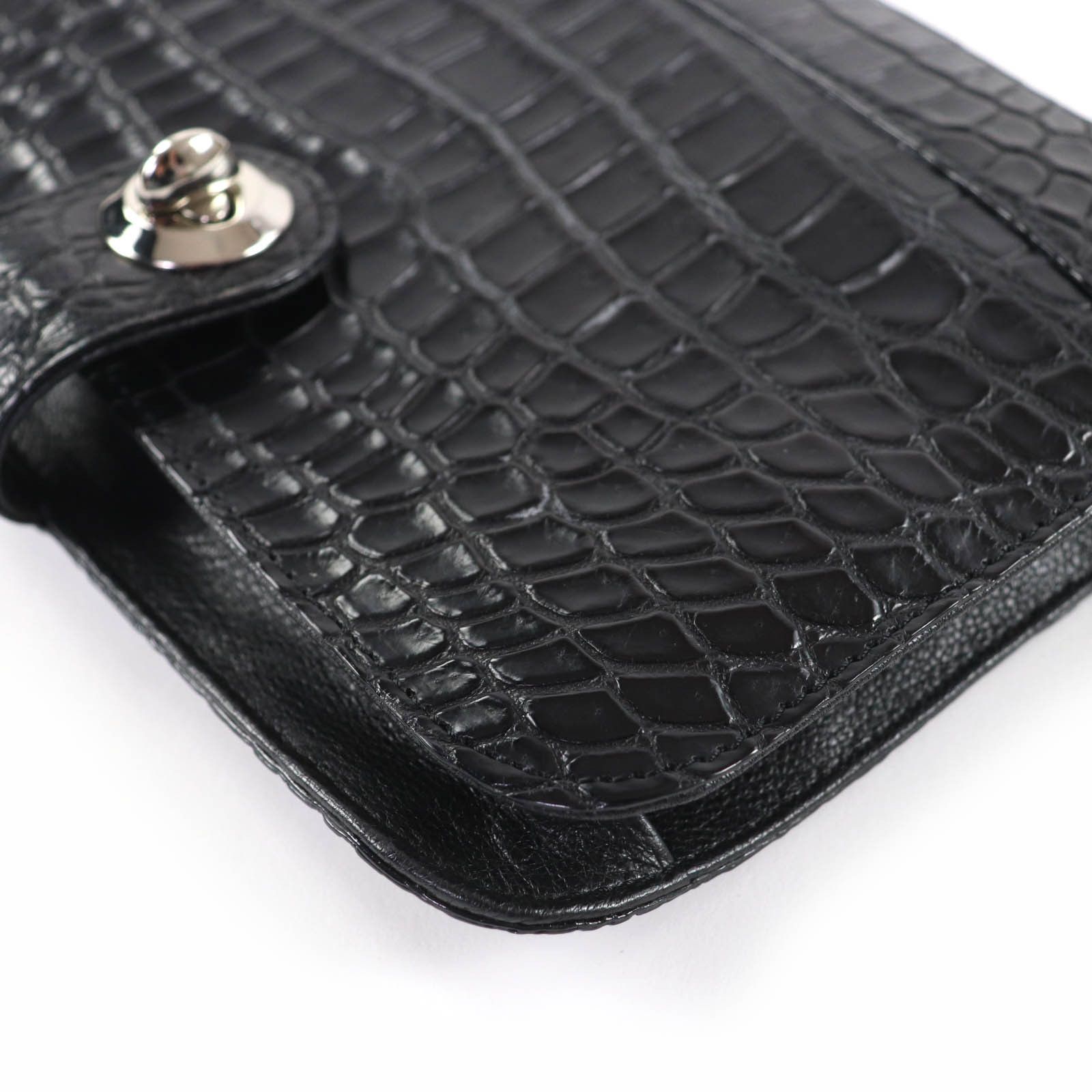 Other Other COCCO CRISTALLO Crocodile Shoulder Bag Leather Shoulder Bag DUTY FREE for USA Size ONE SIZE - 6 Thumbnail