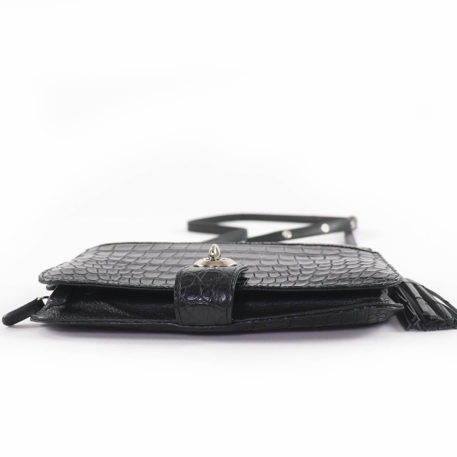 Other Other COCCO CRISTALLO Crocodile Shoulder Bag Leather Shoulder Bag DUTY FREE for USA Size ONE SIZE - 3 Thumbnail