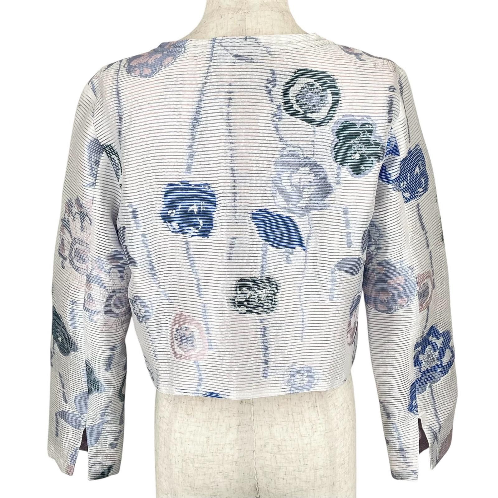 Armani Armani Emporio Armani Floral Jacket Textile Outerwear DUTY FREE for USA Size ONE SIZE - 3 Thumbnail