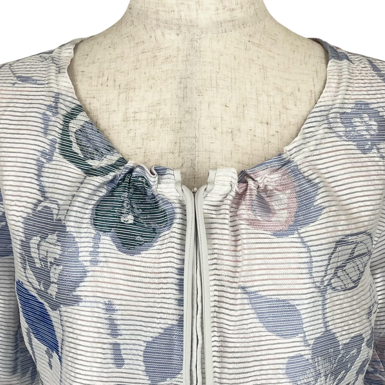 Armani Armani Emporio Armani Floral Jacket Textile Outerwear DUTY FREE for USA Size ONE SIZE - 4 Thumbnail