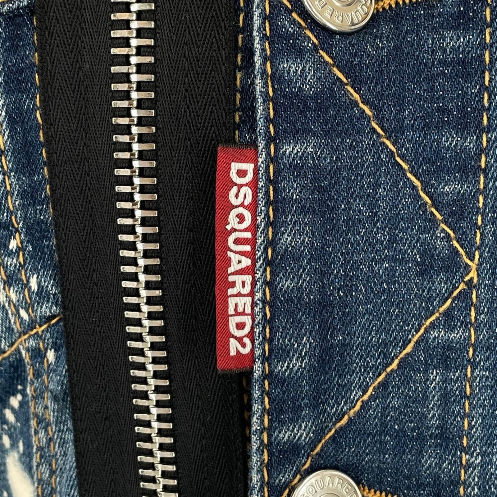 Other Other DSQUARED2 Denim Cotton Jacket Textile Outerwear DUTY FREE for USA Size ONE SIZE - 7 Thumbnail