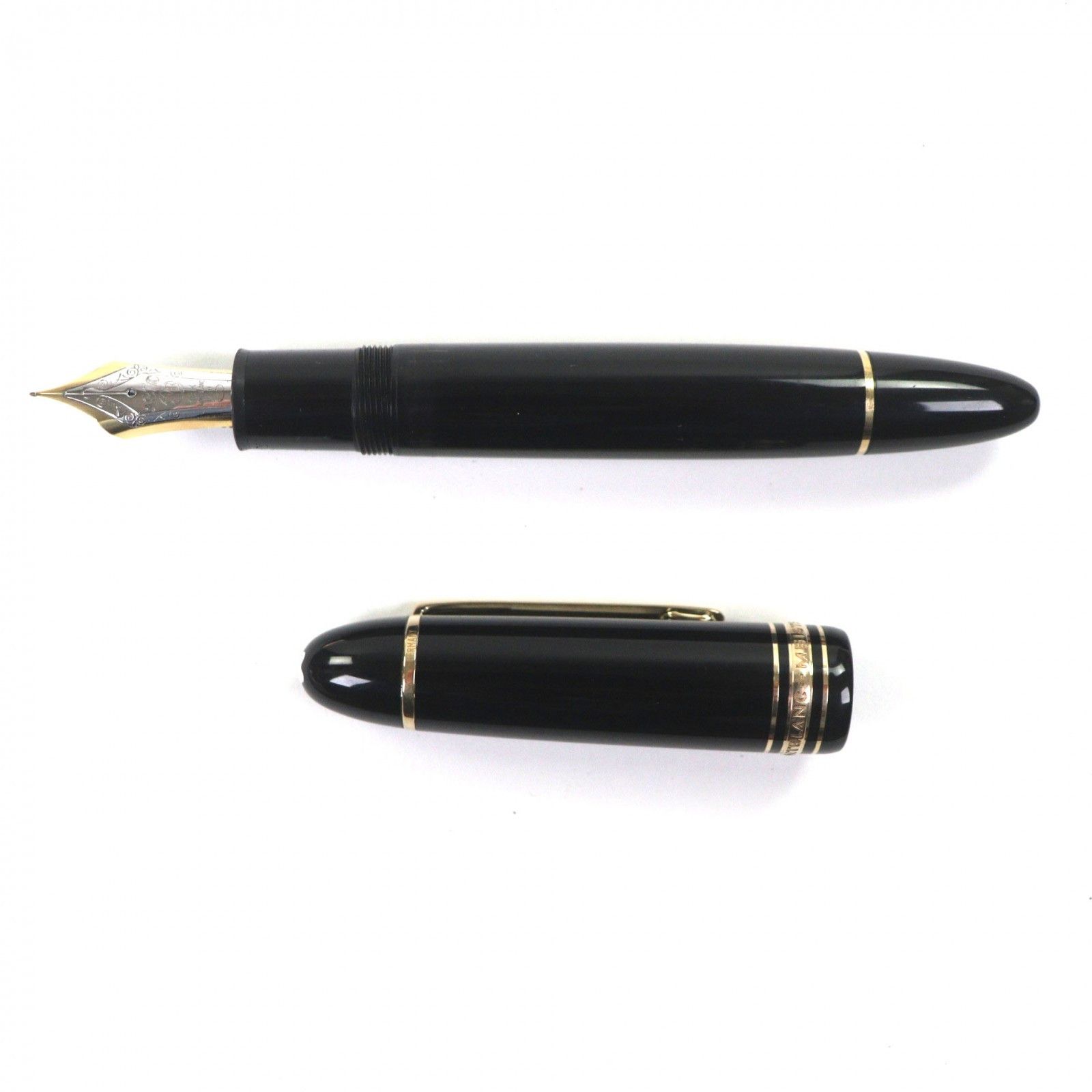 Montblanc Montblanc Montblanc Meisterstück Au750 Fountain Pen Precious Metal Pen DUTY FREE for USA Size ONE SIZE - 3 Thumbnail
