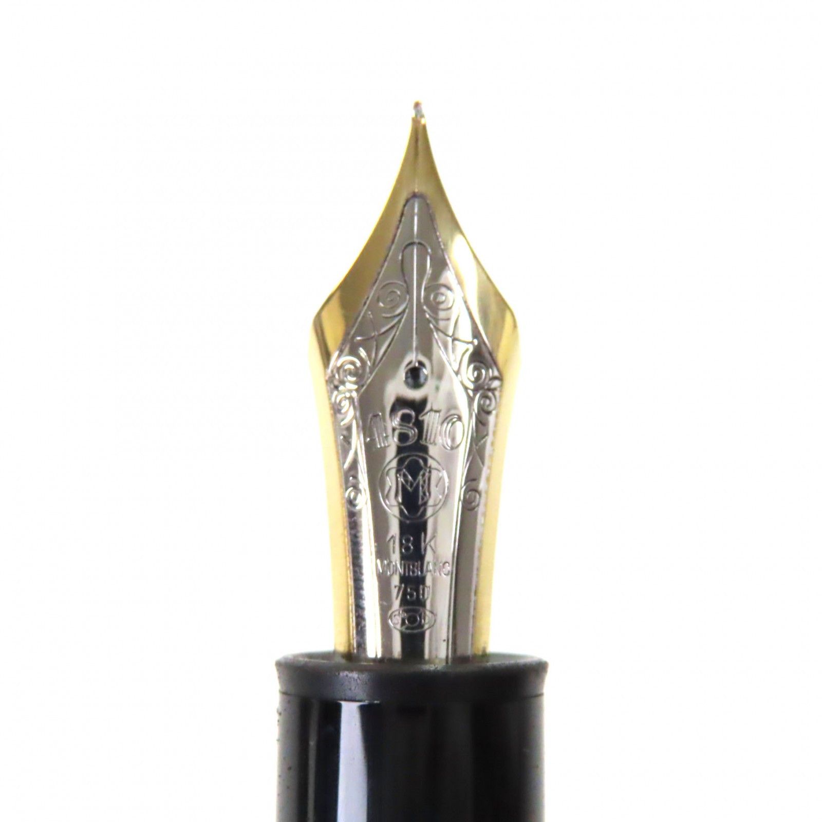 Montblanc Montblanc Montblanc Meisterstück Au750 Fountain Pen Precious Metal Pen DUTY FREE for USA Size ONE SIZE - 5 Thumbnail
