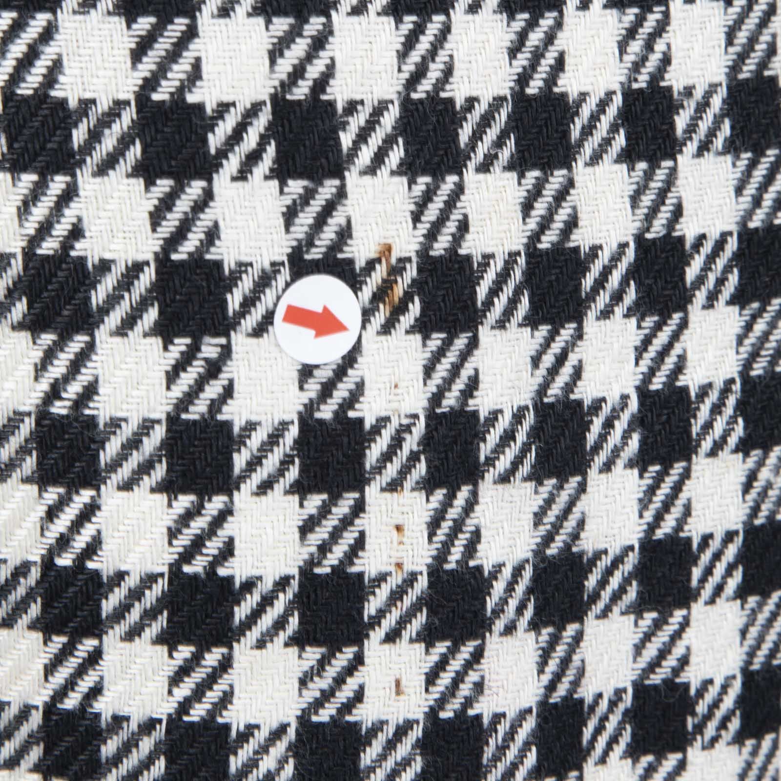 Chanel Vintage 80s Black & White Houndstooth Skirt Size 27" / US 4 / IT 40 - 6 Thumbnail