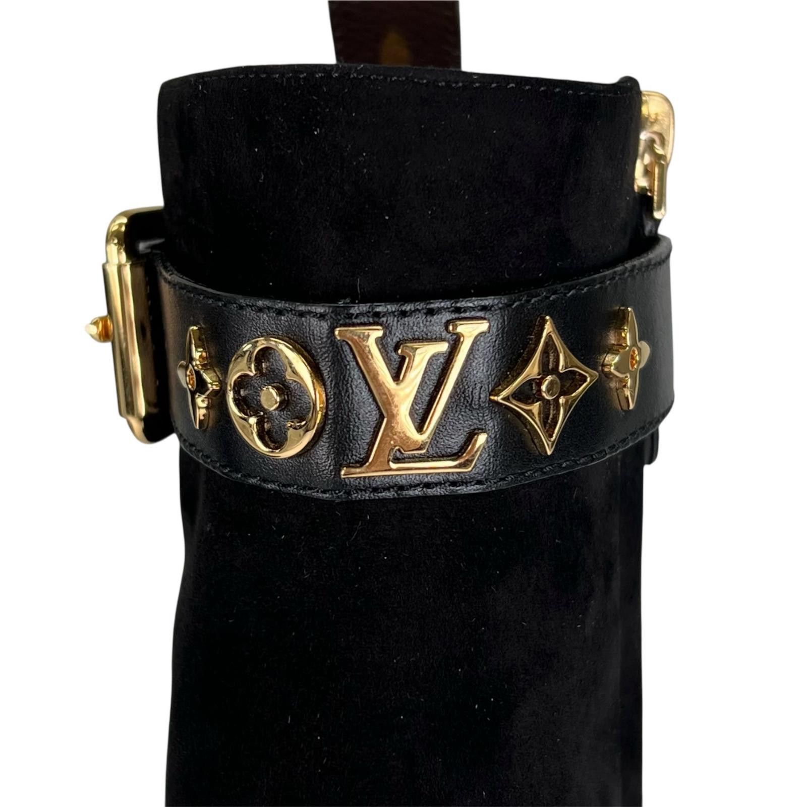 Louis Vuitton Louis Vuitton Louis Vuitton 1A965S Suede Leather Ankle Boots Leather Shoes 1A965S DUTY FREE for USA Size ONE SIZE - 7 Thumbnail
