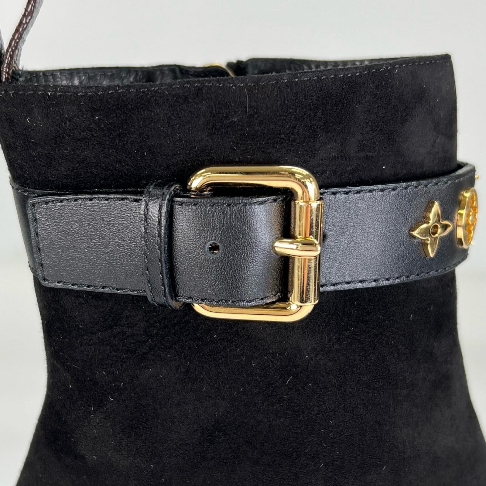 Louis Vuitton Louis Vuitton Louis Vuitton 1A965S Suede Leather Ankle Boots Leather Shoes 1A965S DUTY FREE for USA Size ONE SIZE - 8 Thumbnail