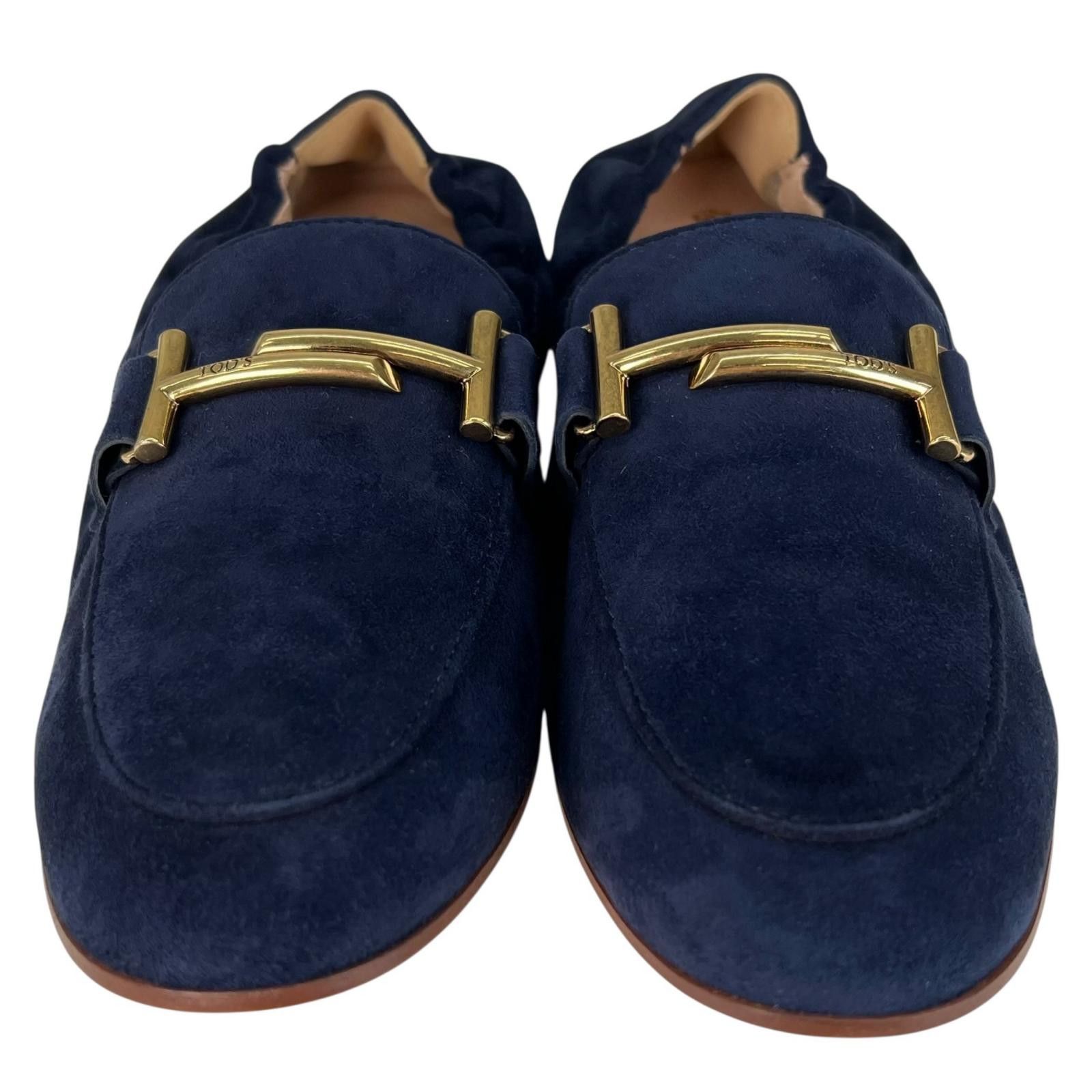 Tod's Tod's Tod’s Double T Suede Loafers Leather Shoes DUTY FREE for USA Size ONE SIZE - 3 Thumbnail