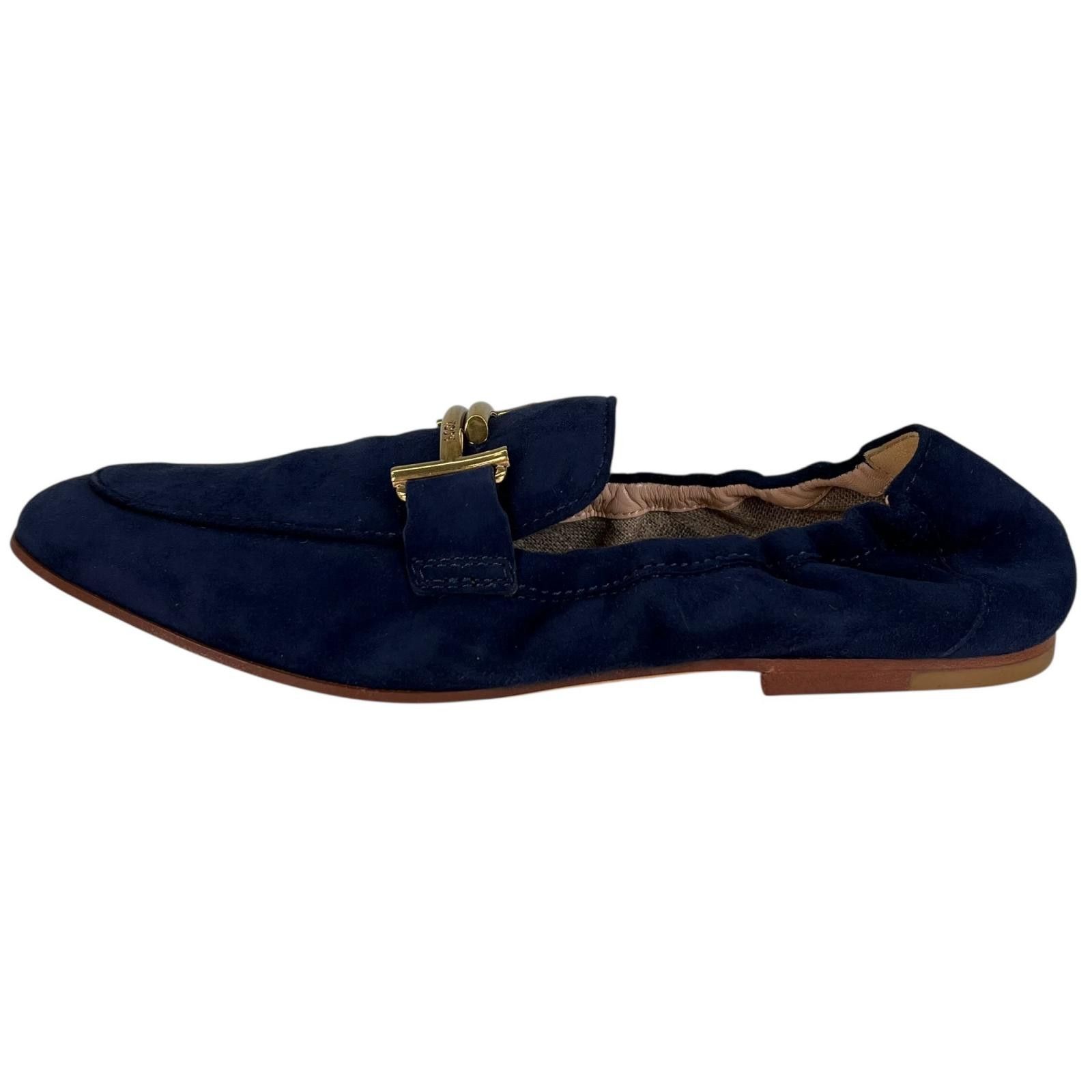 Tod's Tod's Tod’s Double T Suede Loafers Leather Shoes DUTY FREE for USA Size ONE SIZE - 4 Thumbnail