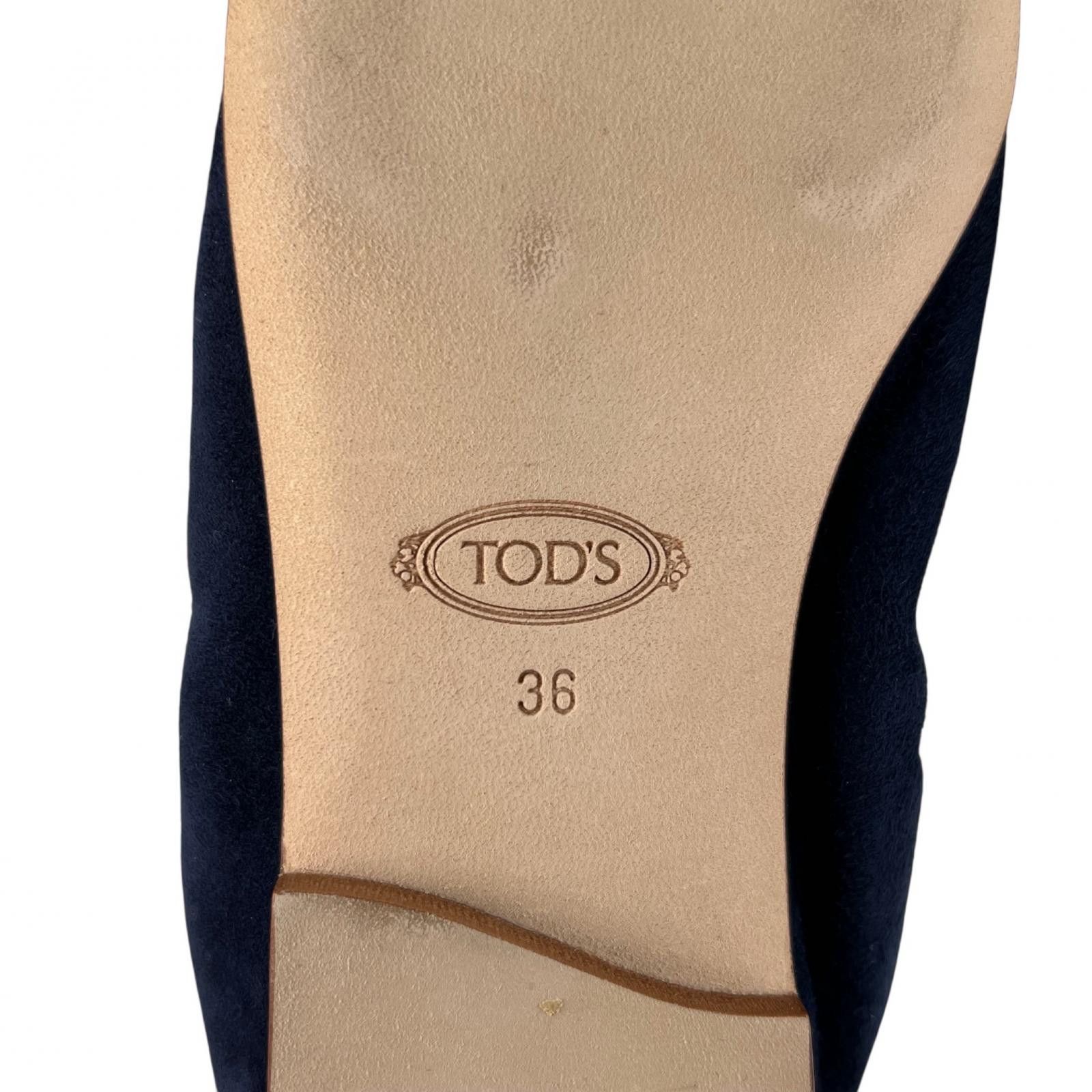 Tod's Tod's Tod’s Double T Suede Loafers Leather Shoes DUTY FREE for USA Size ONE SIZE - 11 Thumbnail