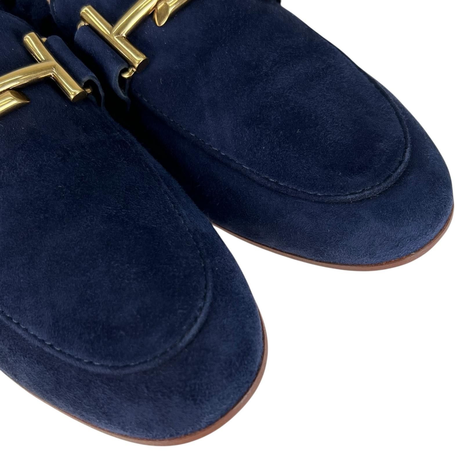 Tod's Tod's Tod’s Double T Suede Loafers Leather Shoes DUTY FREE for USA Size ONE SIZE - 6 Thumbnail