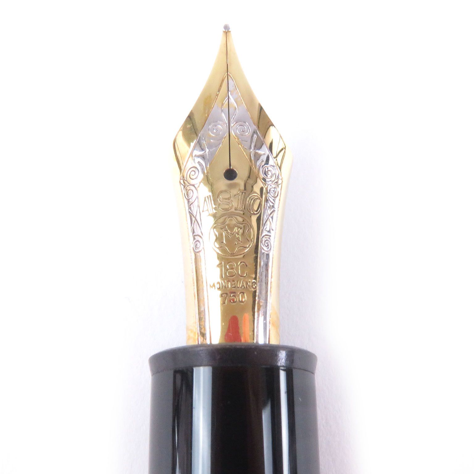 Montblanc Montblanc Montblanc Meisterstück Au750 Fountain Pen Precious Metal Pen DUTY FREE for USA Size ONE SIZE - 4 Thumbnail