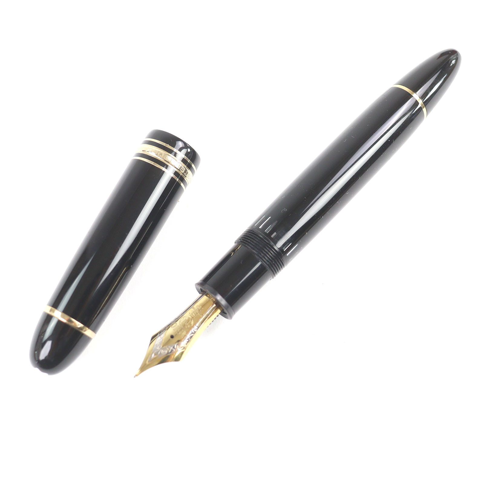 Montblanc Montblanc Montblanc Meisterstück Au750 Fountain Pen Precious Metal Pen DUTY FREE for USA Size ONE SIZE - 2 Thumbnail