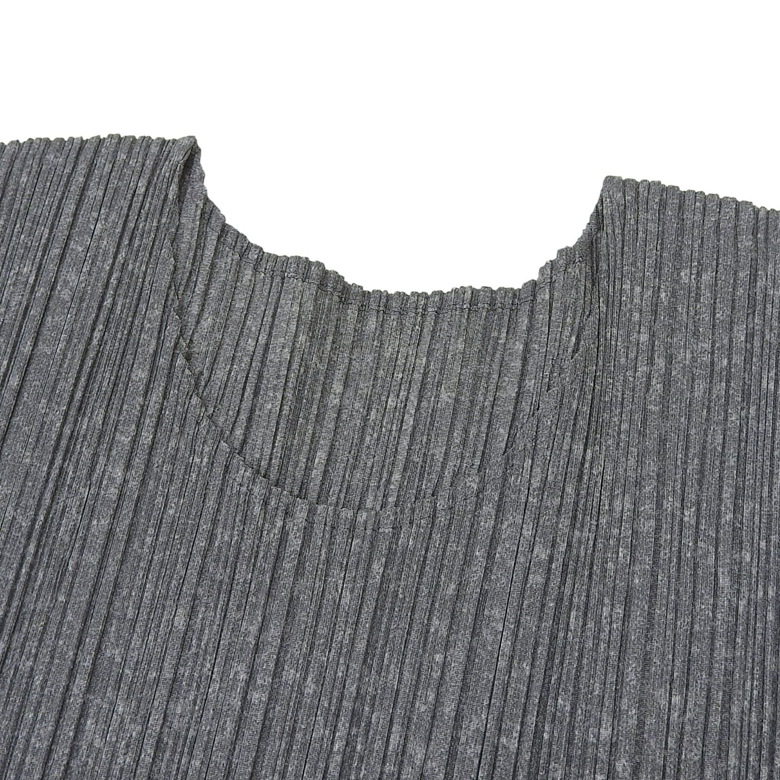 Issey Miyake Issey Miyake PLEATS PLEASE Polyester Top Plastic / Synthetic Tops PP01-JK112 DUTY FREE for USA Size ONE SIZE - 3 Thumbnail