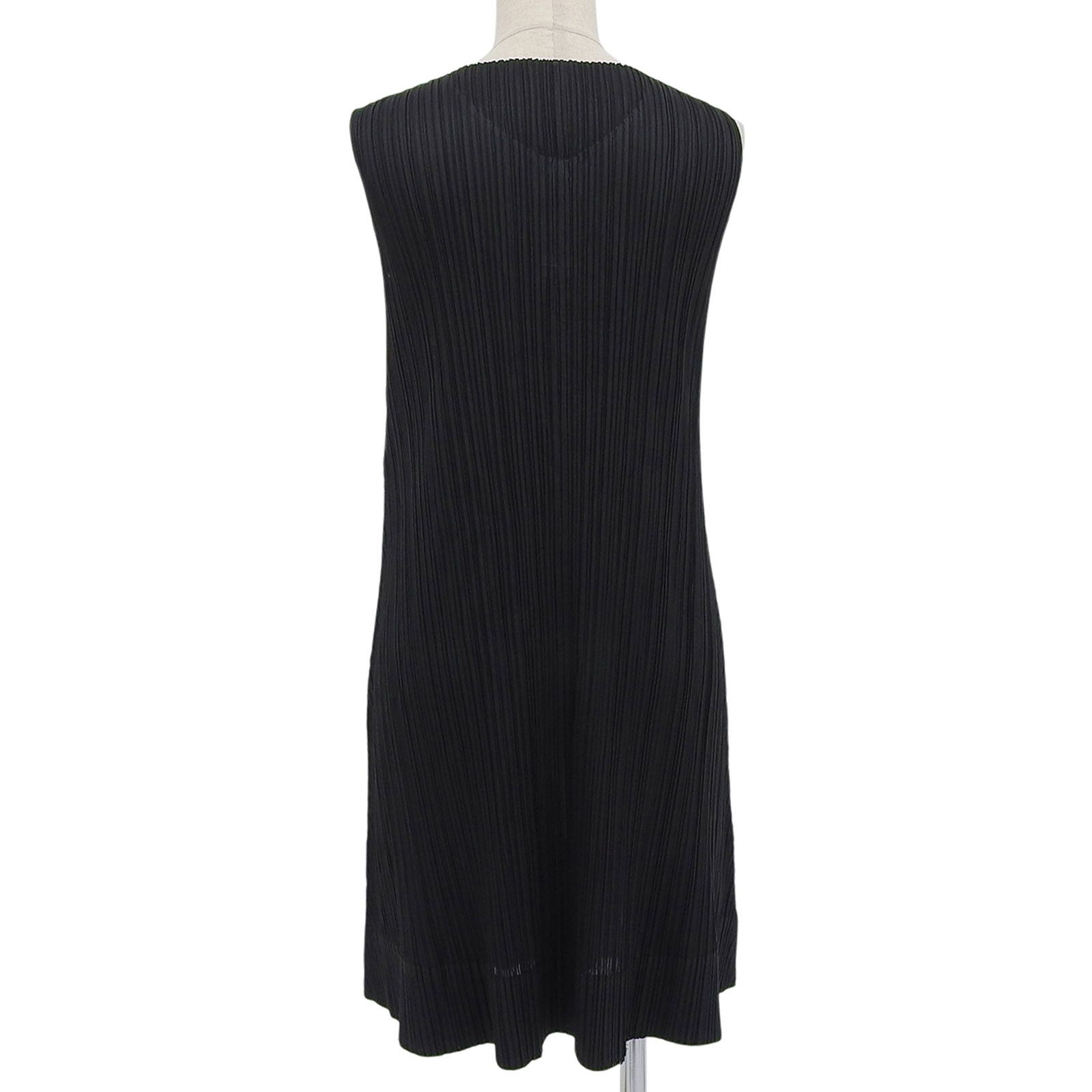 Issey Miyake Issey Miyake PLEATS PLEASE Polyester Dress Plastic / Synthetic Dresses PP93-JK208 DUTY FREE for USA Size ONE SIZE - 2 Thumbnail
