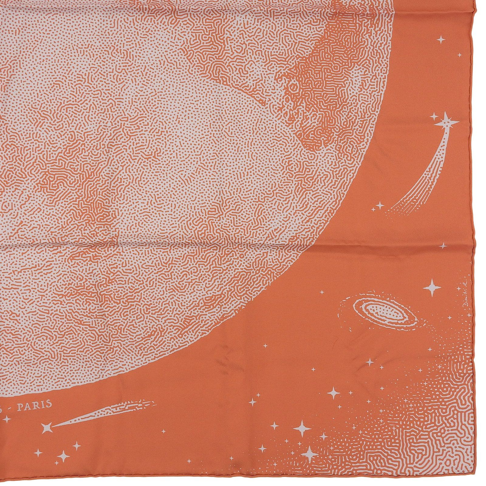 Hermes Hermes Hermès Clair de Lune Silk Scarf Textile Scarf DUTY FREE for USA Size ONE SIZE - 6 Thumbnail