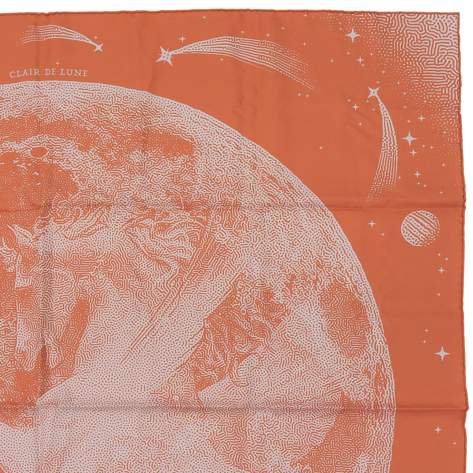 Hermes Hermes Hermès Clair de Lune Silk Scarf Textile Scarf DUTY FREE for USA Size ONE SIZE - 4 Thumbnail