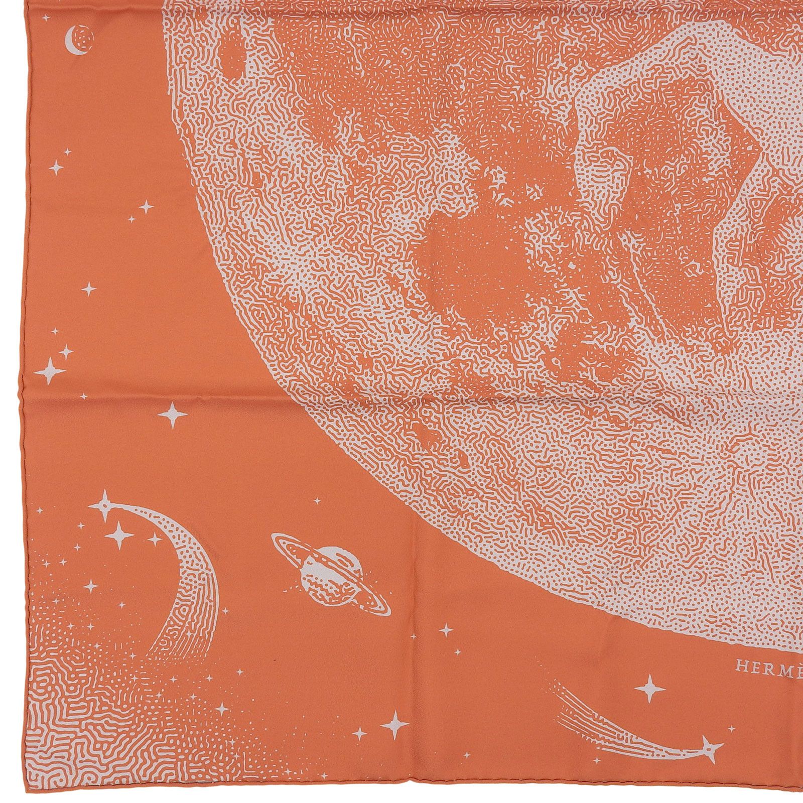 Hermes Hermes Hermès Clair de Lune Silk Scarf Textile Scarf DUTY FREE for USA Size ONE SIZE - 5 Thumbnail