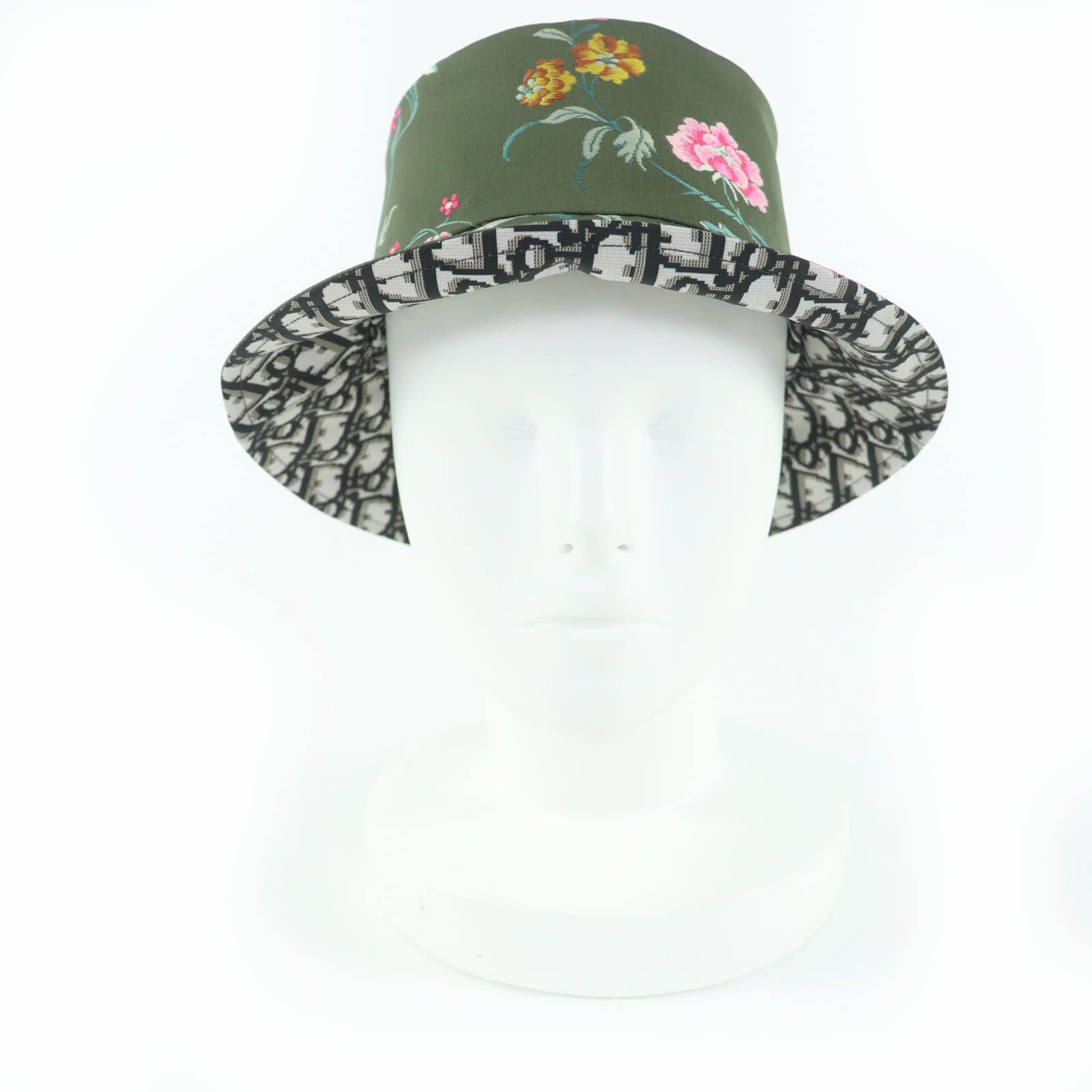 Dior Dior Christian Dior TEDDY-D Oblique Bucket Hat Textile Hats 32PFL923I153 DUTY FREE for USA Size ONE SIZE - 3 Thumbnail