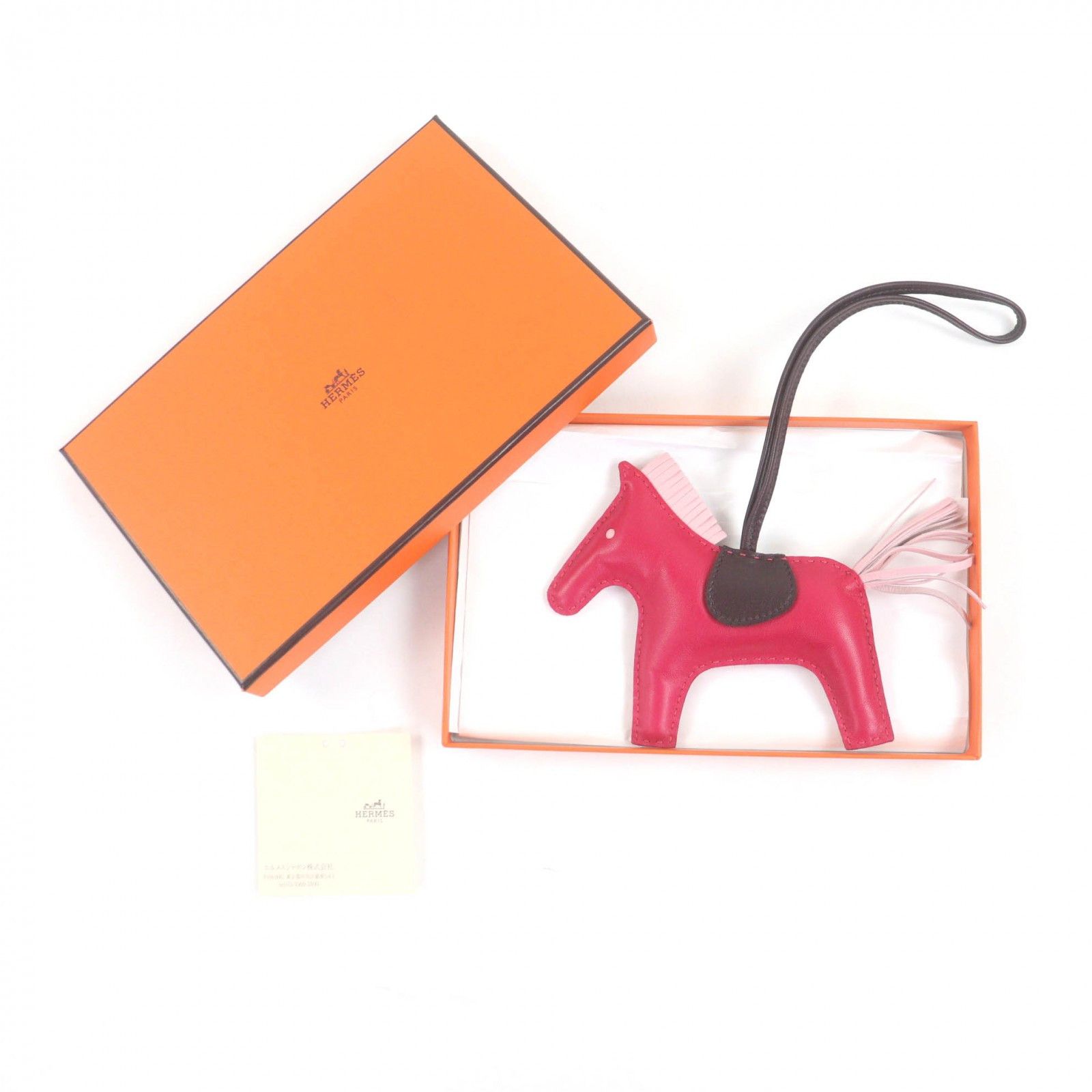 Hermes Hermes Hermès Rodeo Charm MM Charm Leather Charm Stamp Y (2020) DUTY FREE for USA Size ONE SIZE - 2 Thumbnail