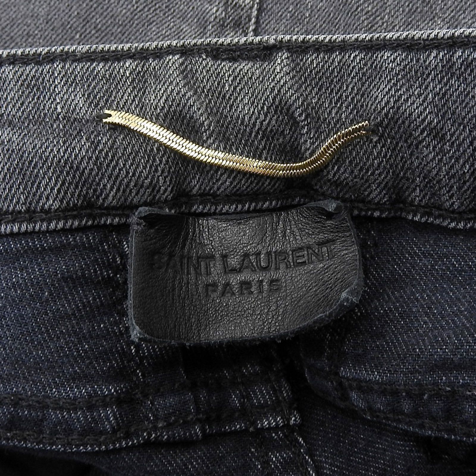 Yves Saint Laurent Yves Saint Laurent Saint Laurent Paris Denim Pants Textile Jeans D02 W/SK-MW DUTY FREE for USA Size ONE SIZE - 5 Thumbnail