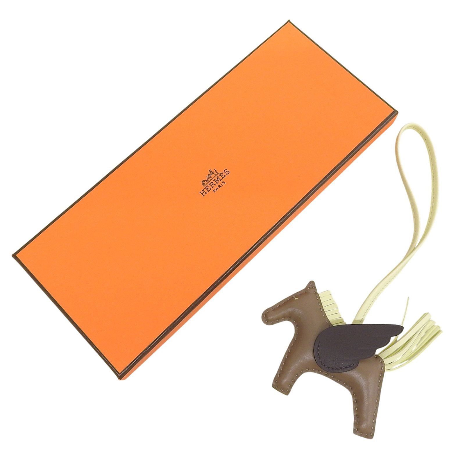 Hermes Hermes Hermès Rodeo Charm Pegasus PM Swift Charm Leather Charm Stamp B (2023) DUTY FREE for USA Size ONE SIZE - 2 Thumbnail
