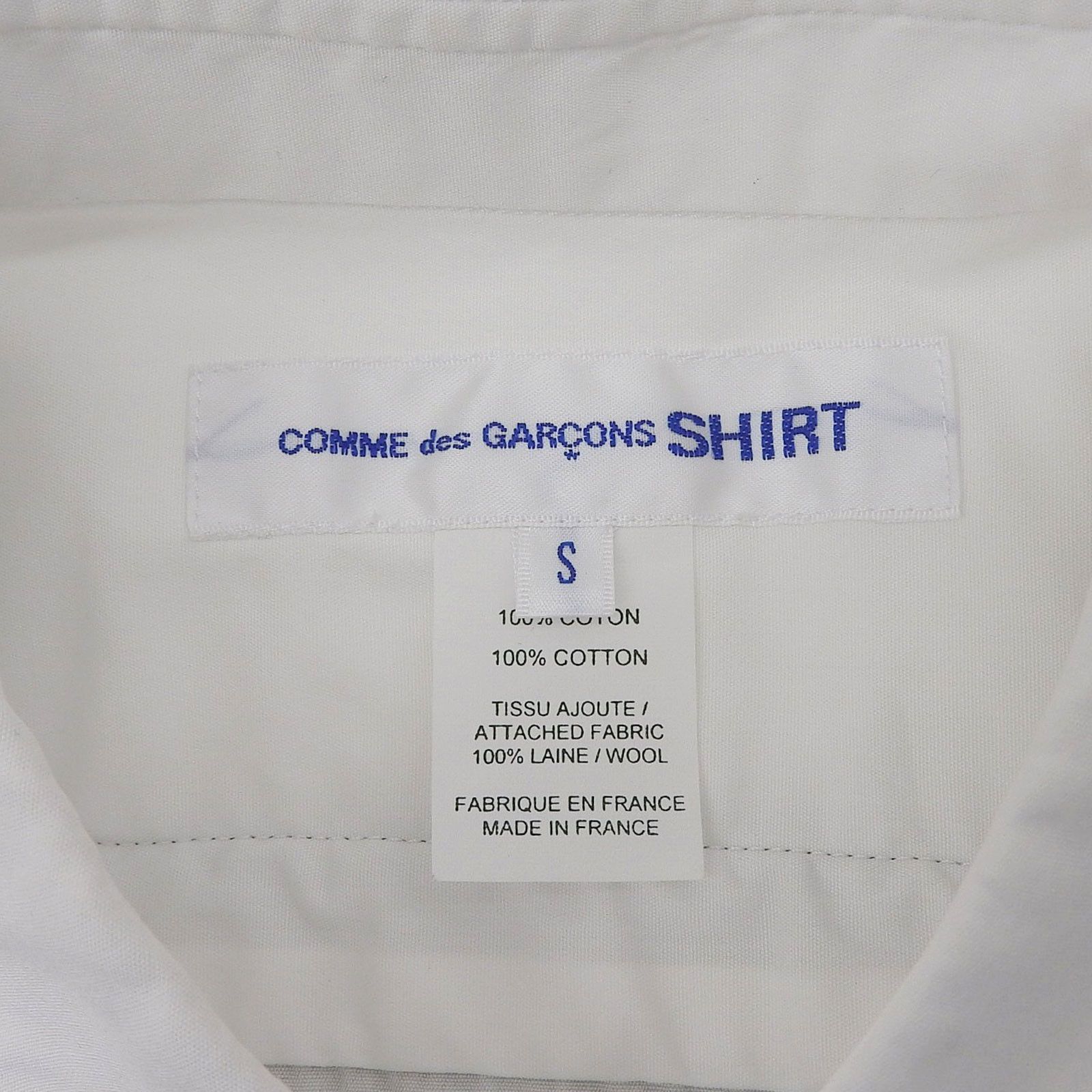 Other Other COMME des GARCONS SHIRT Cotton Long Sleeve Shirt Textile Dress Shirt FH-B050 DUTY FREE for USA Size ONE SIZE - 6 Thumbnail