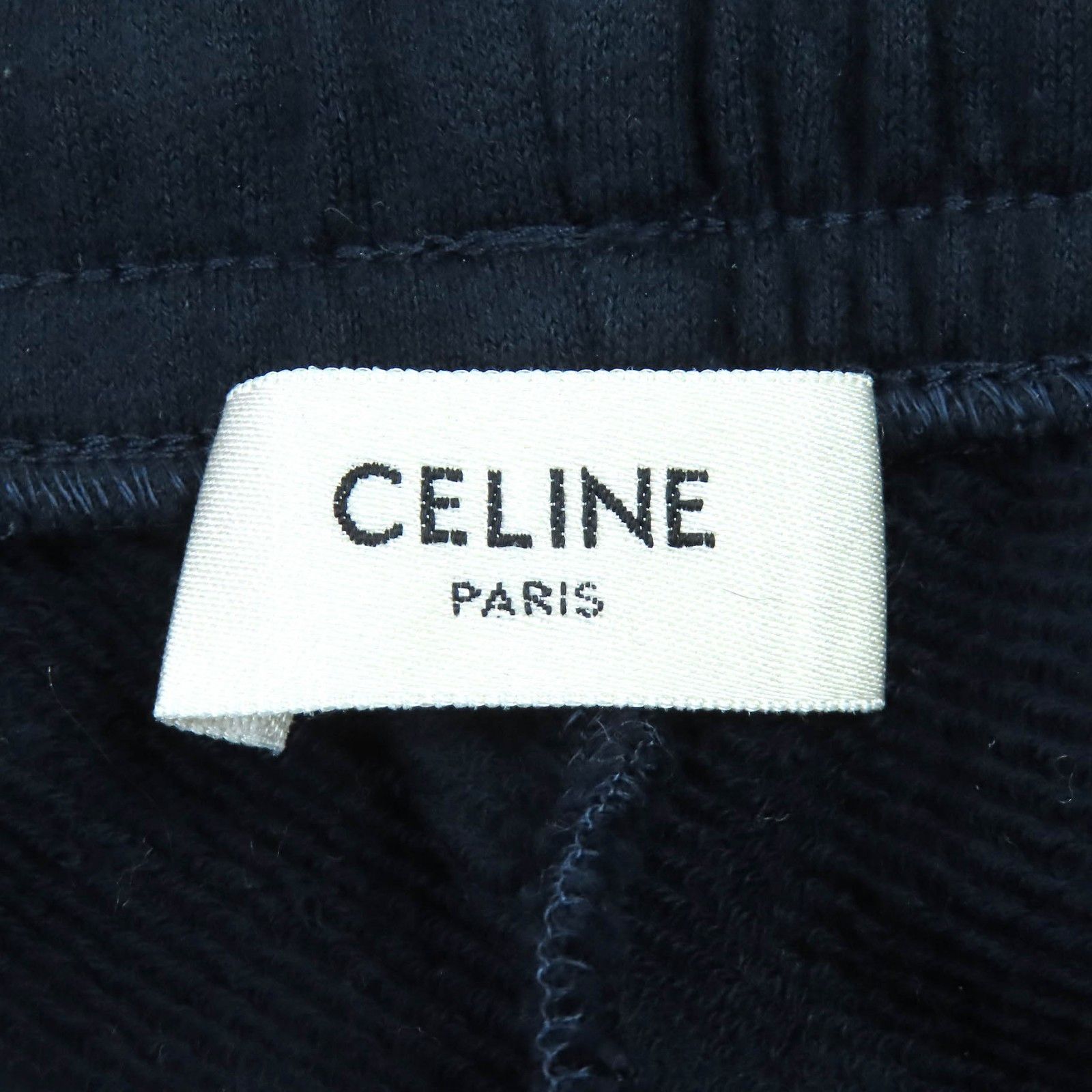 Celine Celine CELINE Eddie Triomphe Embroidered Cotton Pants Textile Pants 2Z072450I DUTY FREE for USA Size ONE SIZE - 8 Thumbnail