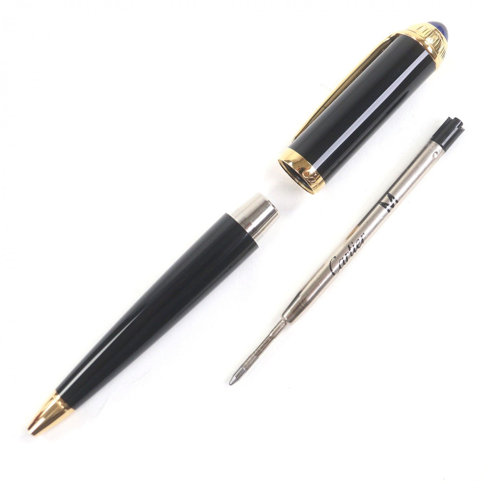 Cartier Cartier Cartier Roadster de Cartier Ballpoint Pen Metal Pen DUTY FREE for USA Size ONE SIZE - 3 Thumbnail