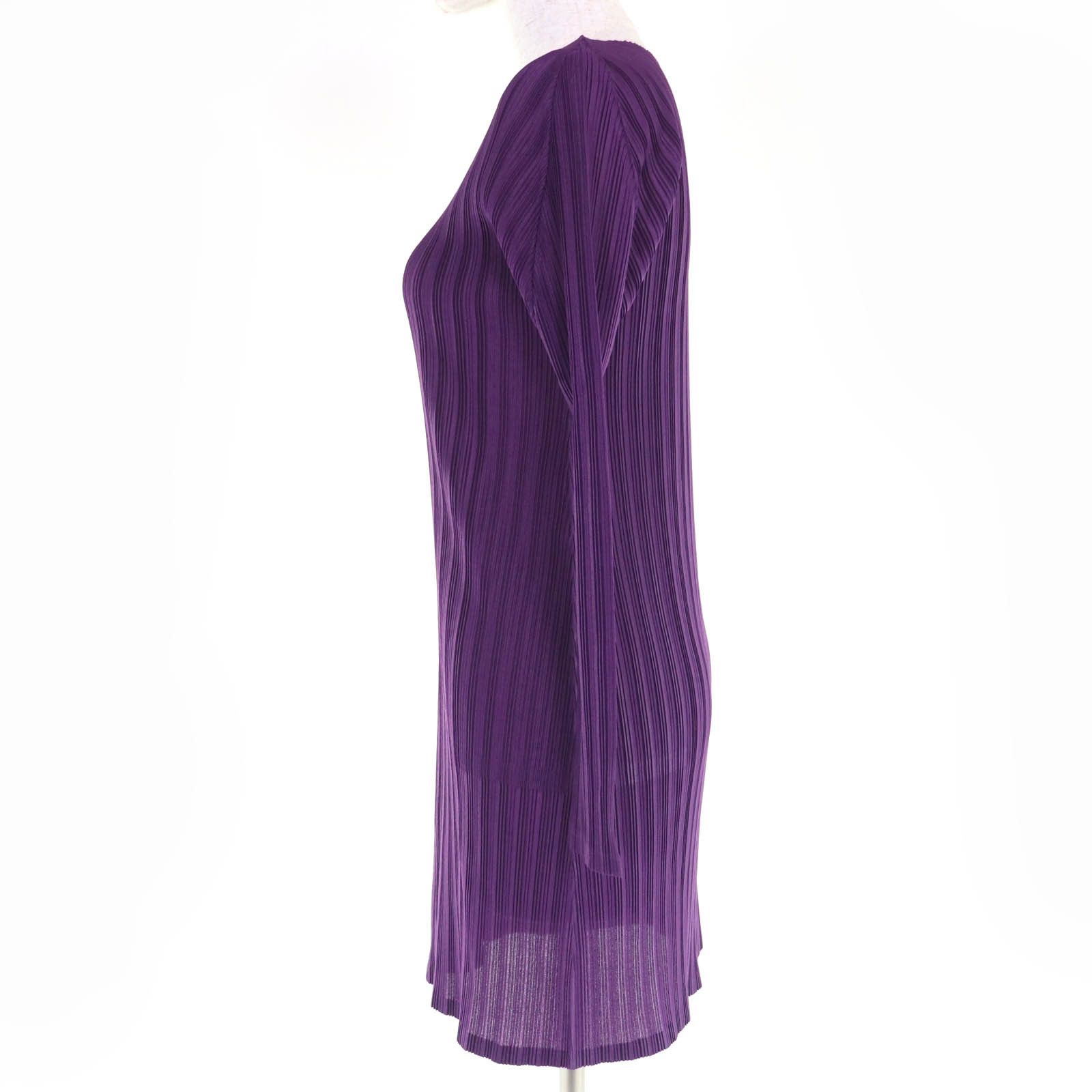 Issey Miyake Issey Miyake PLEATS PLEASE Dress Polyester Dress Textile Dresses PP53-FT362 DUTY FREE for USA Size ONE SIZE - 2 Thumbnail