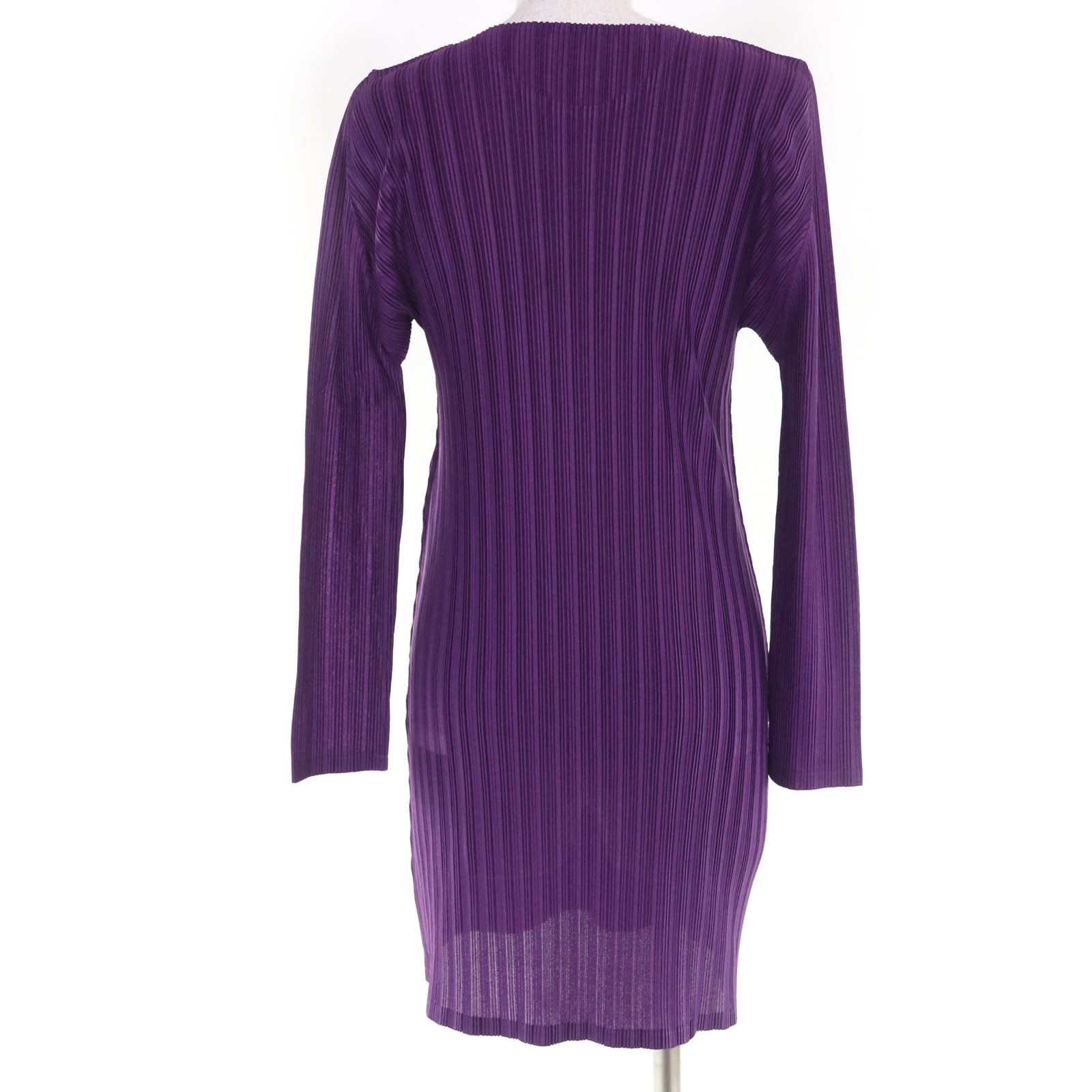 Issey Miyake Issey Miyake PLEATS PLEASE Dress Polyester Dress Textile Dresses PP53-FT362 DUTY FREE for USA Size ONE SIZE - 3 Thumbnail