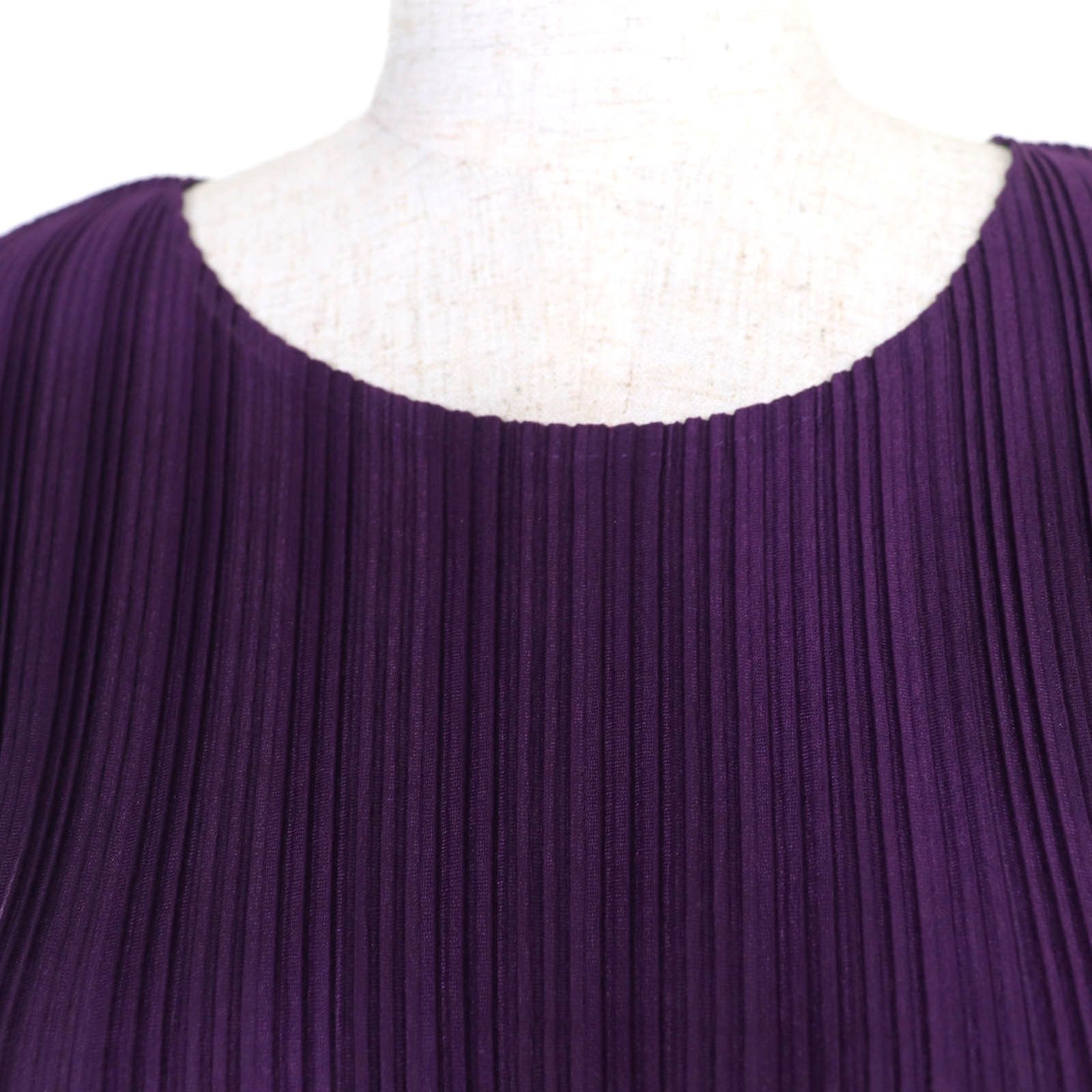 Issey Miyake Issey Miyake PLEATS PLEASE Dress Polyester Dress Textile Dresses PP53-FT362 DUTY FREE for USA Size ONE SIZE - 4 Thumbnail