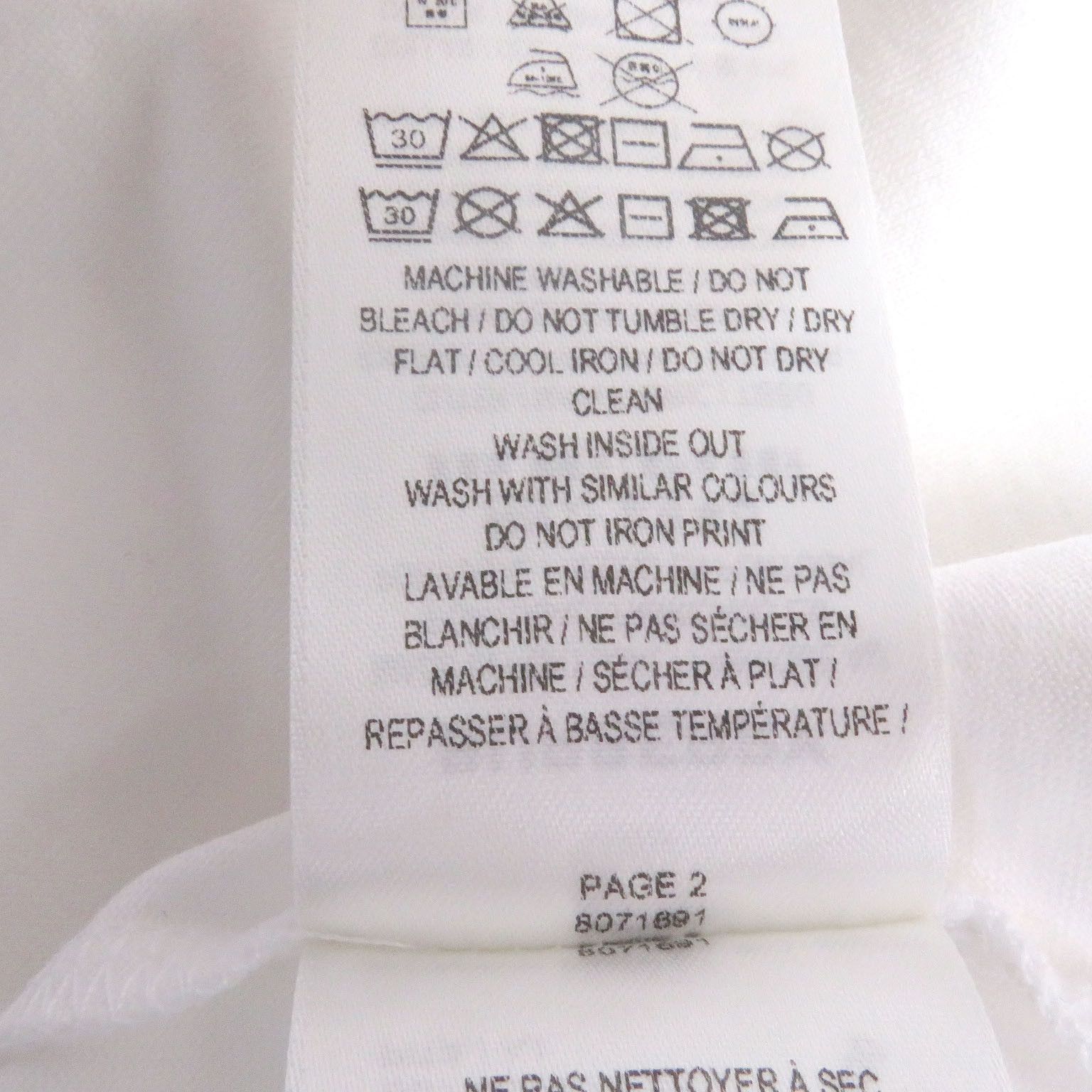 Burberry Burberry Burberry Tisci Short Sleeve T-shirt Cotton T-shirt Textile T-Shirts DUTY FREE for USA Size ONE SIZE - 8 Thumbnail