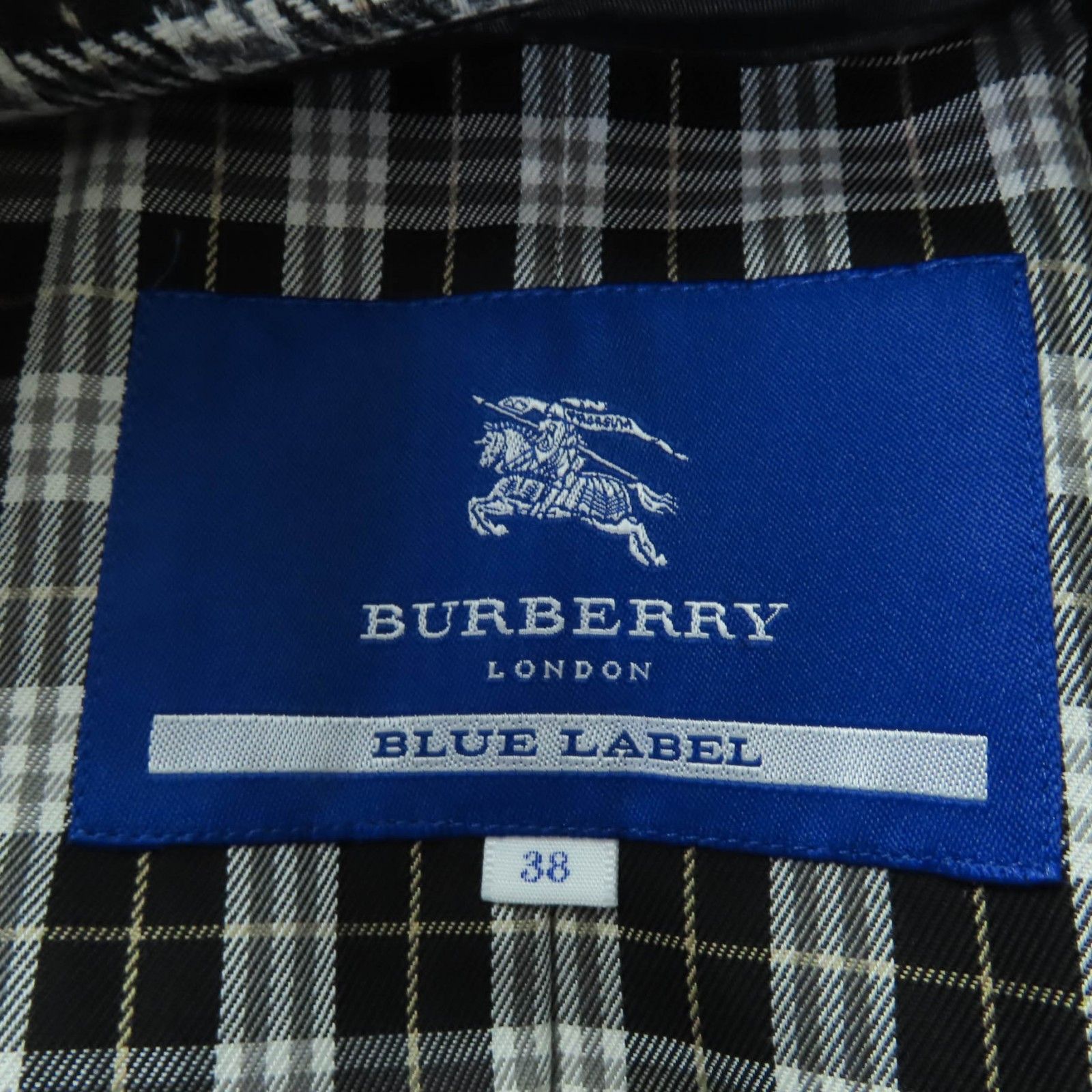 Burberry Burberry Burberry Blue Label Cotton Wool Liner Trench Coat Textile Outerwear DUTY FREE for USA Size ONE SIZE - 7 Thumbnail
