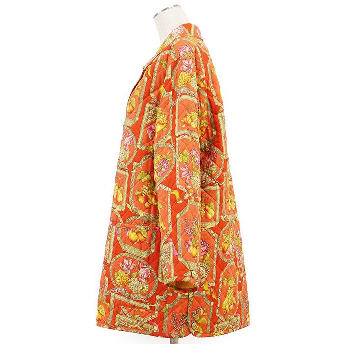 Salvatore Ferragamo Salvatore Ferragamo Salvatore Ferragamo Baroque Print Polyester Jacket Plastic / Synthetic Outerwear DUTY FREE for USA Size ONE SIZE - 5 Thumbnail