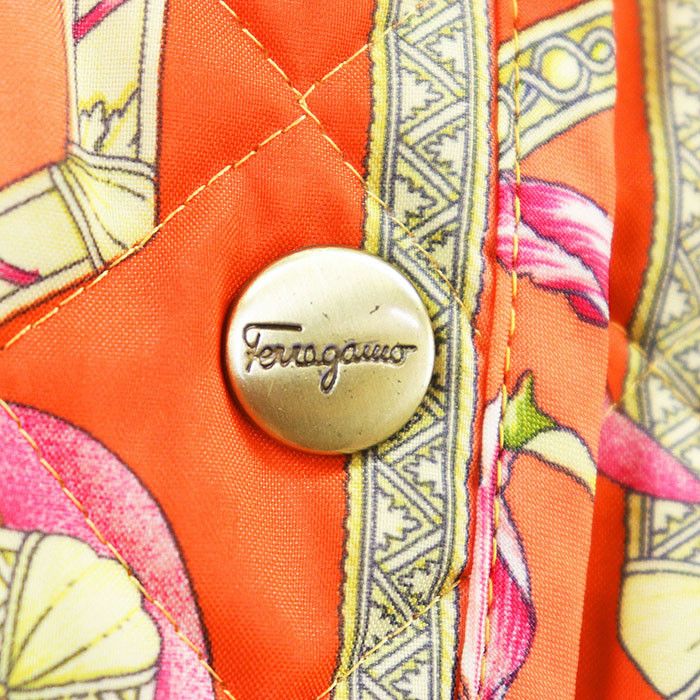 Salvatore Ferragamo Salvatore Ferragamo Salvatore Ferragamo Baroque Print Polyester Jacket Plastic / Synthetic Outerwear DUTY FREE for USA Size ONE SIZE - 11 Thumbnail