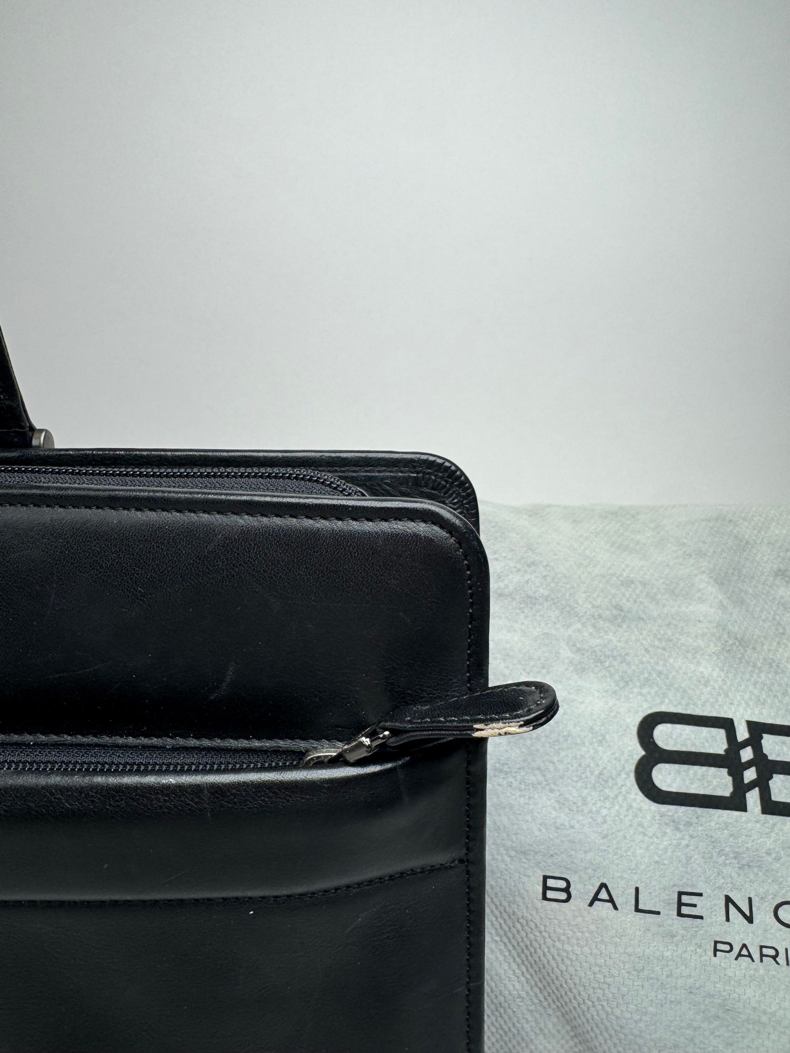 Other Vintage Balenciaga Leather Bag black Size ONE SIZE - 6 Thumbnail