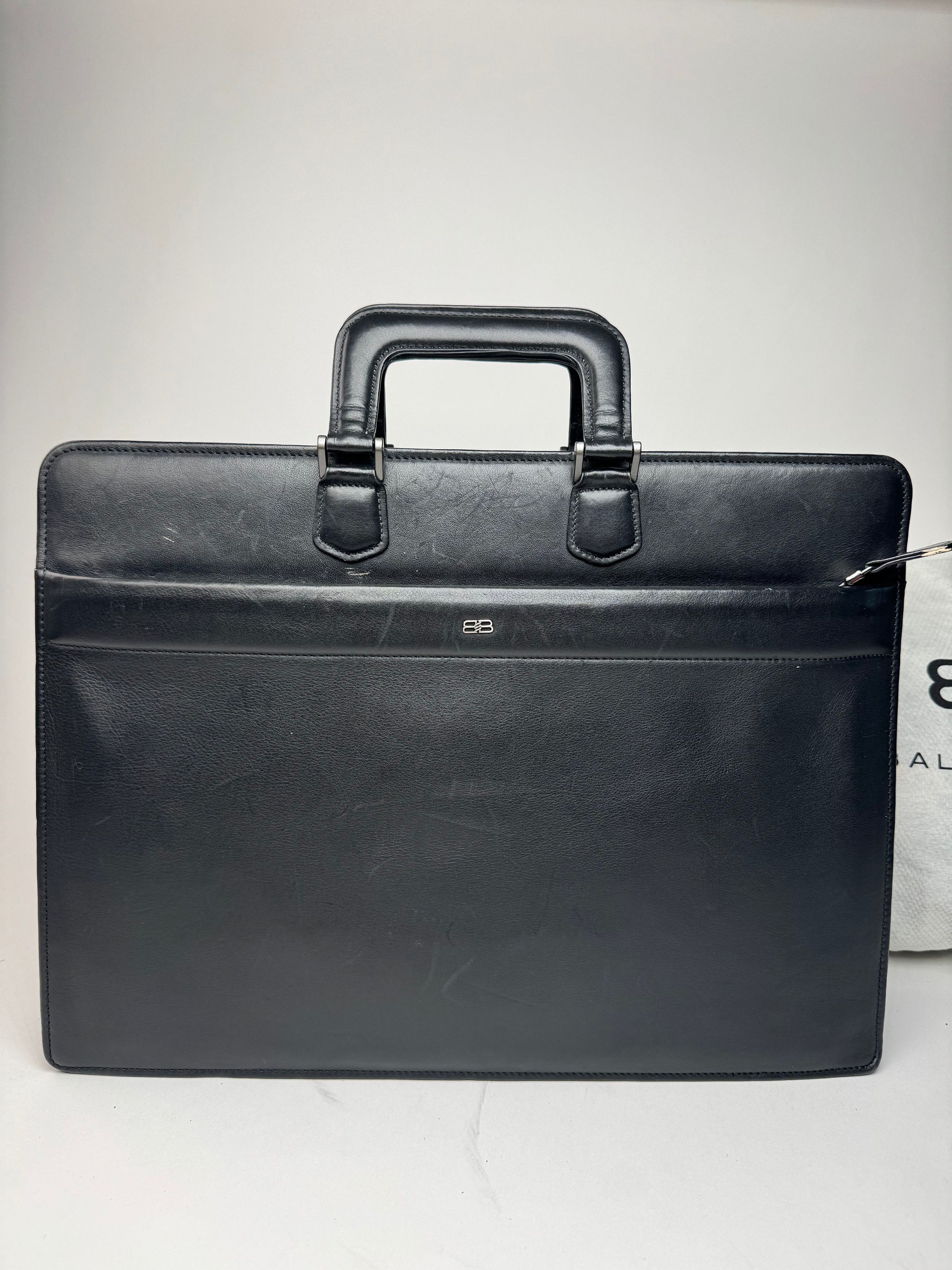 Other Vintage Balenciaga Leather Bag black Size ONE SIZE - 8 Thumbnail