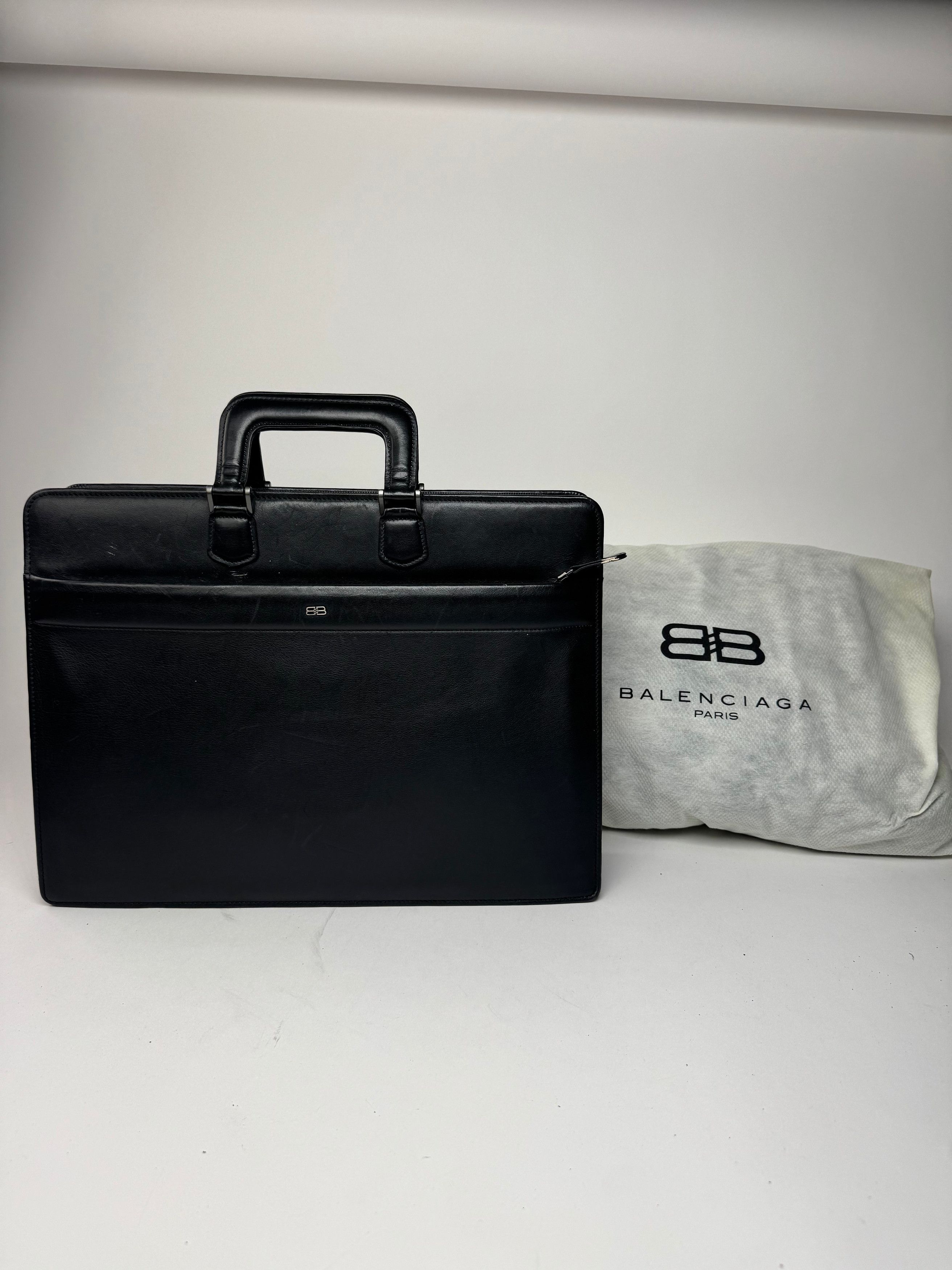 Other Vintage Balenciaga Leather Bag black Size ONE SIZE - 15 Thumbnail