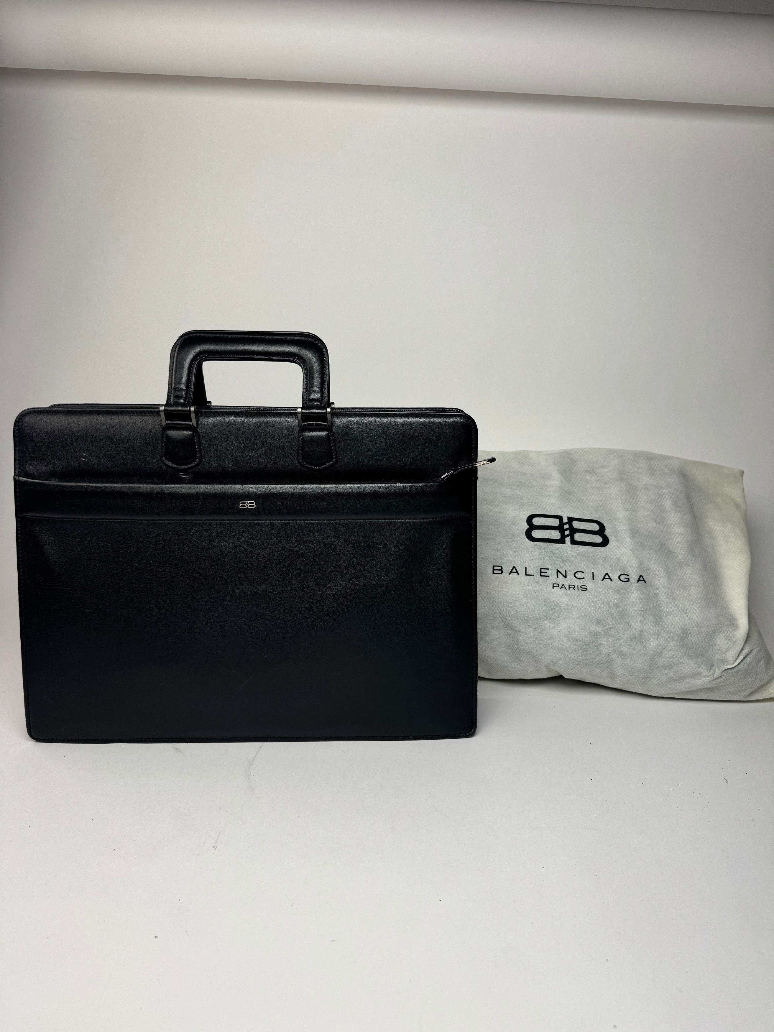 Other Vintage Balenciaga Leather Bag black Size ONE SIZE - 5 Thumbnail