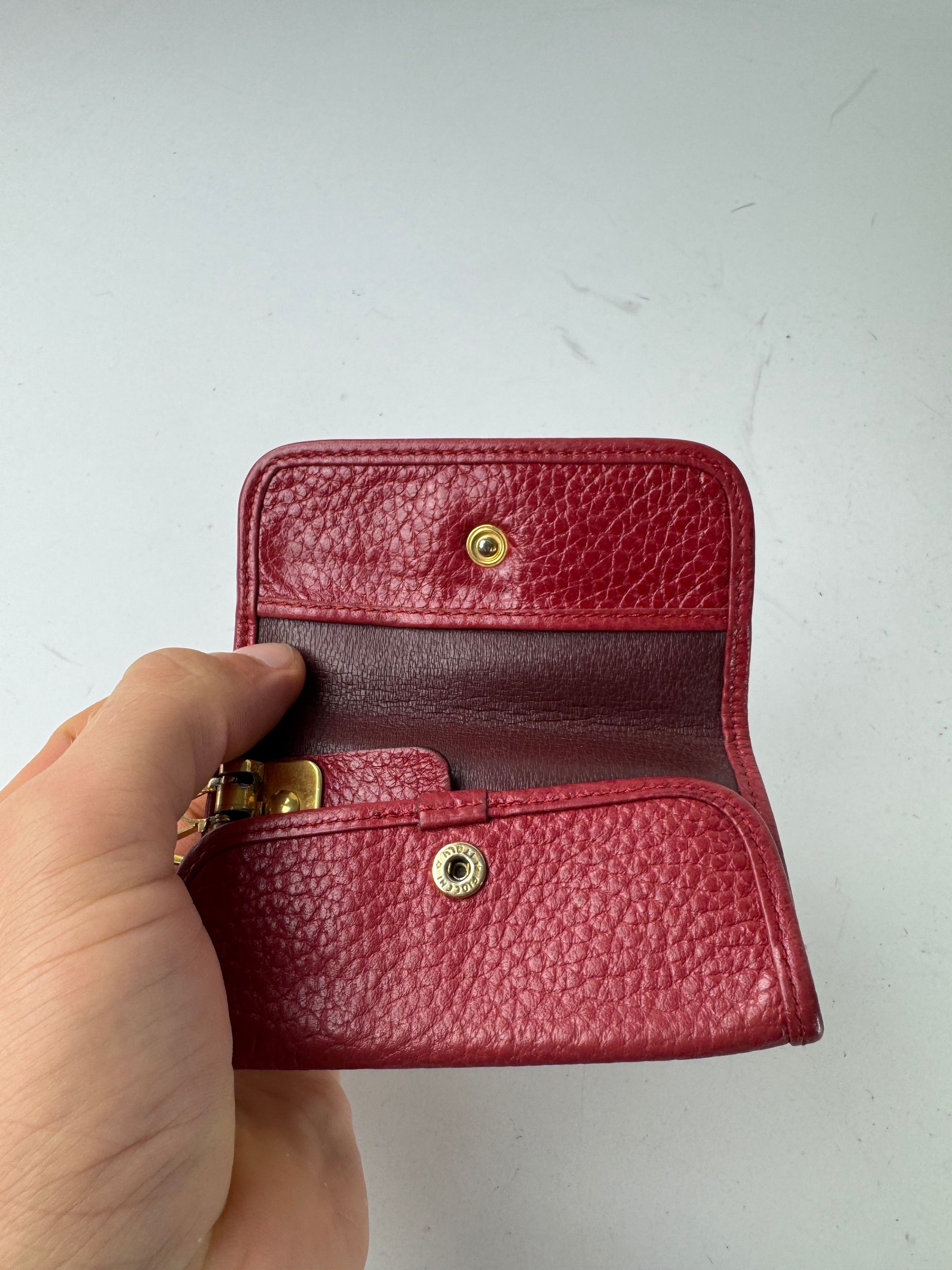 Other Vintage Dior Leather Key Holder Red Size ONE SIZE - 5 Thumbnail